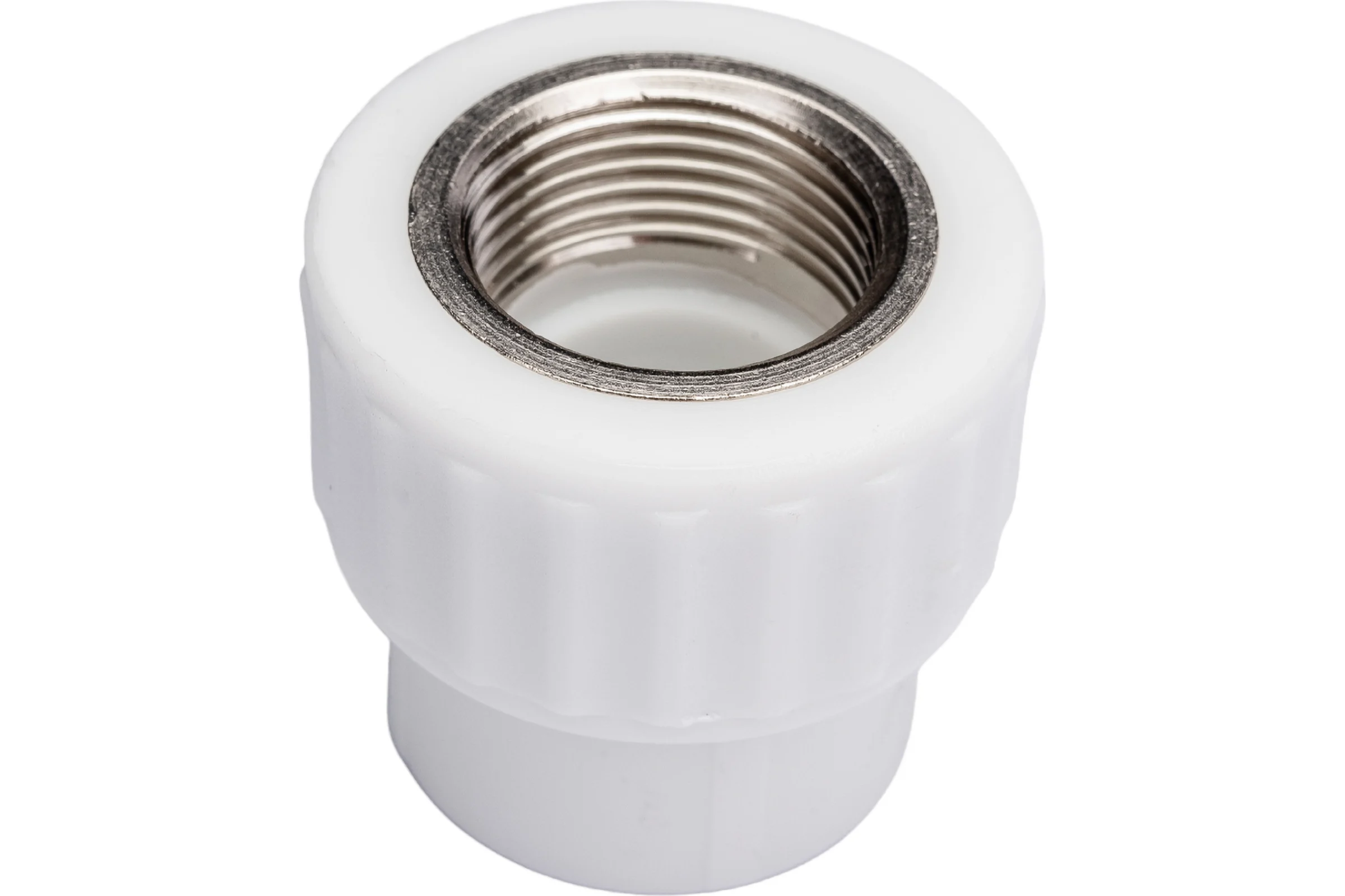 Комбинированная муфта VALFEX PP-R белая, 20х3/4 дюйма ВР 10129120 127-0233