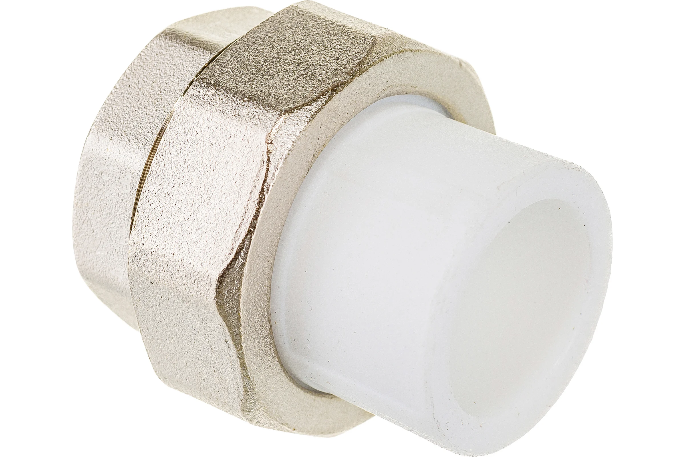 Комбинированная муфта VALFEX PP-R белая, разъем 20х3/4 дюйма ВР 10155120 127-0209