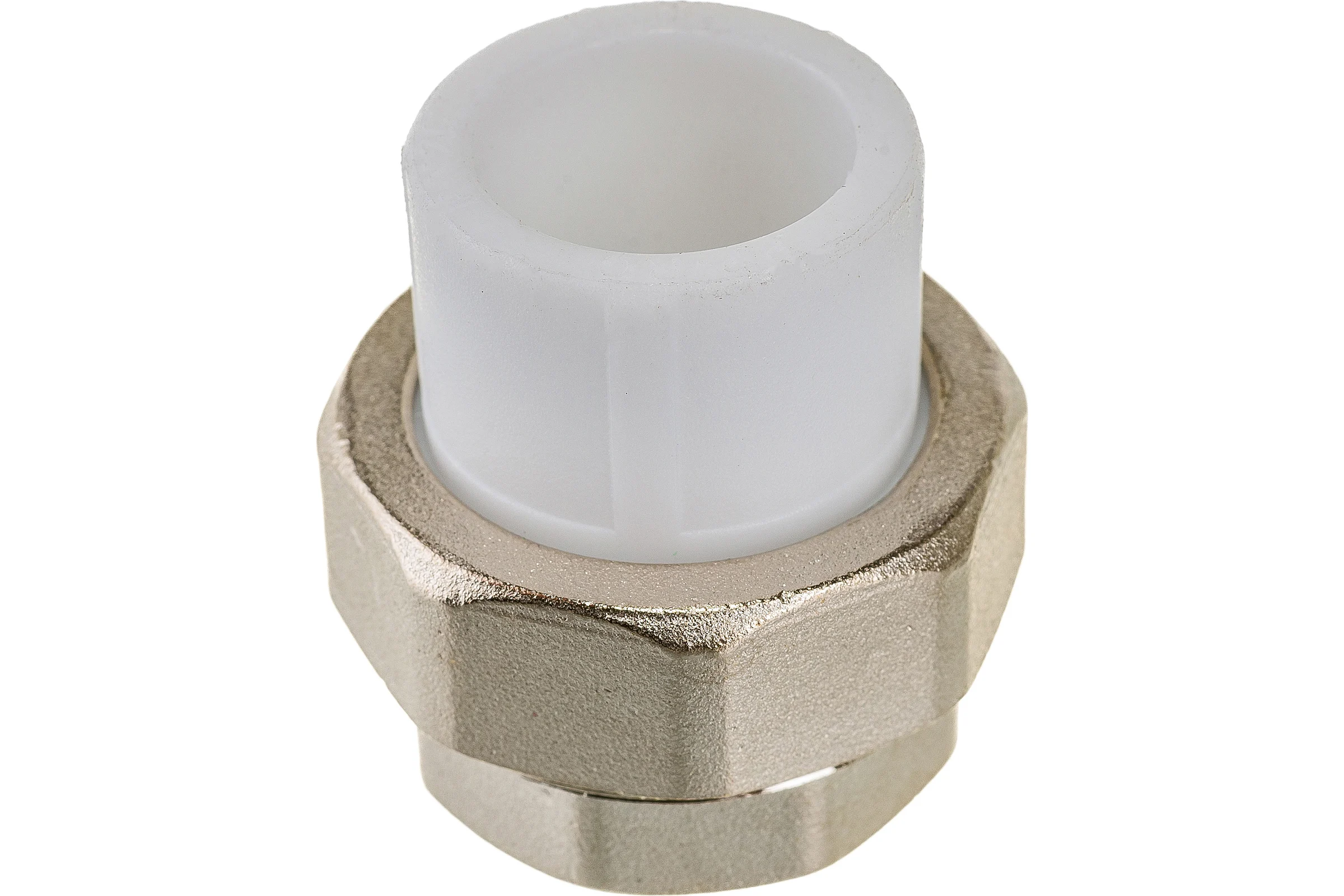 Комбинированная муфта VALFEX PP-R белая, разъем 20х3/4 дюйма ВР 10155120 127-0209