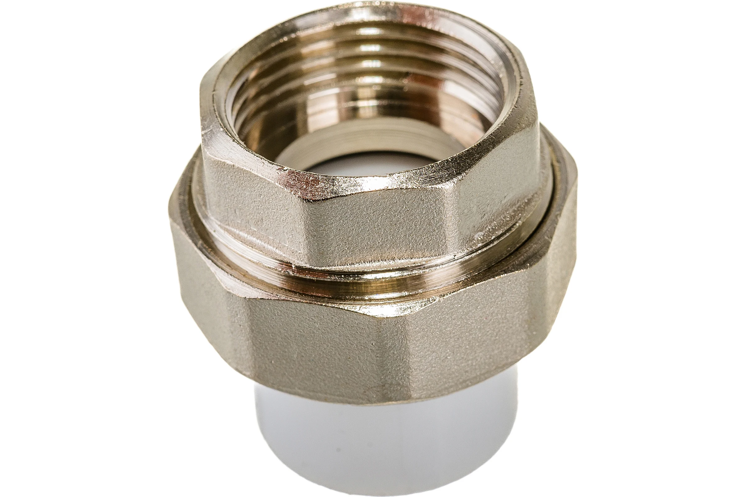 Комбинированная муфта VALFEX PP-R белая, разъем 20х3/4 дюйма ВР 10155120 127-0209