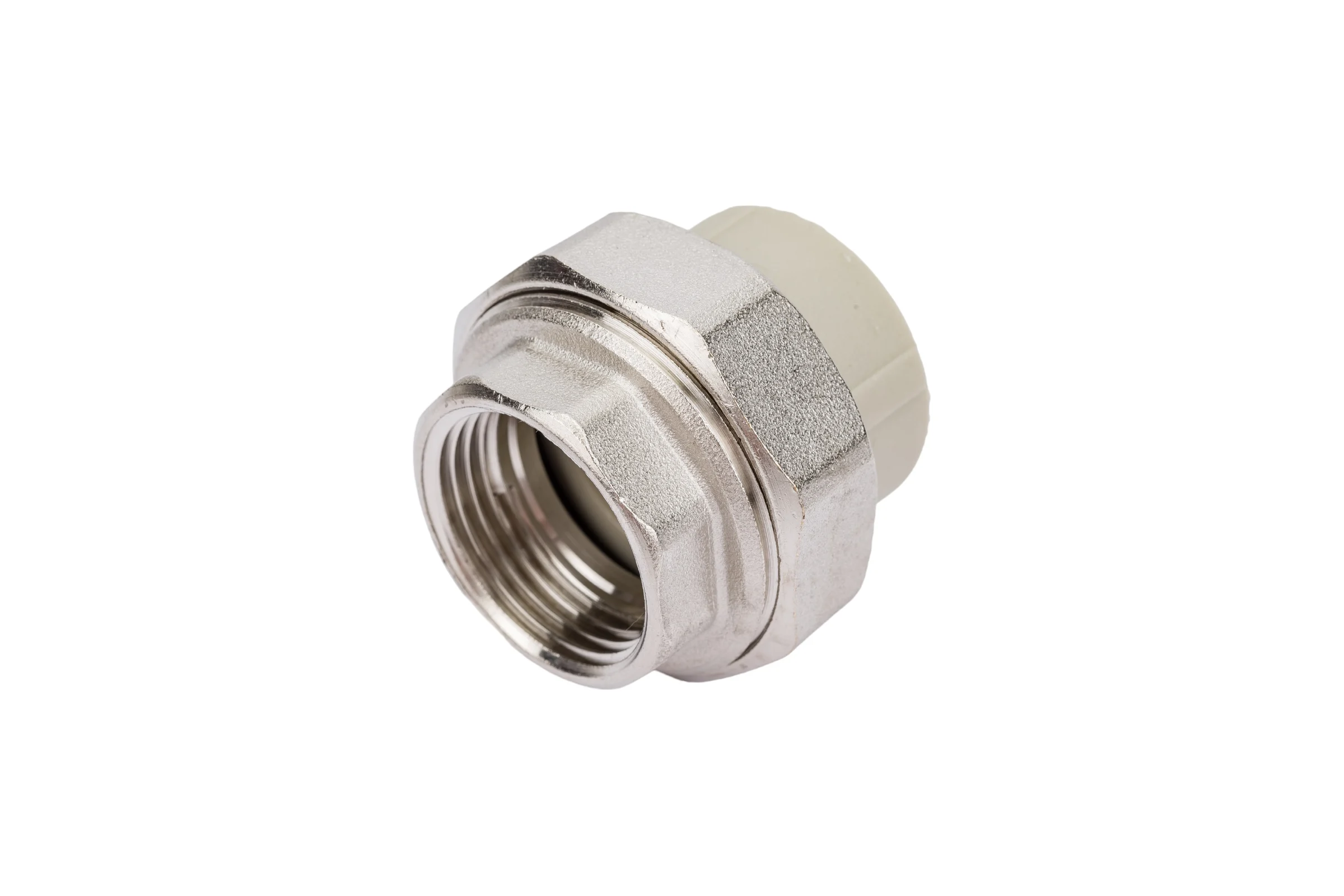 Комбинированная муфта VALFEX PP-R серая, разъем 32х1 дюйма ВР 10155025Г 127-0336