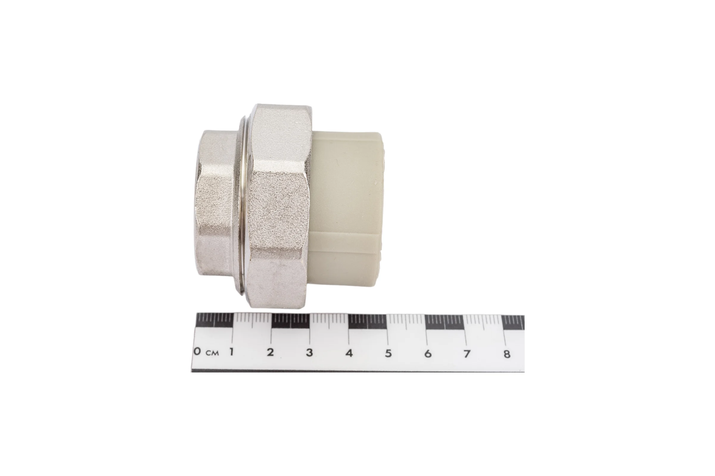 Комбинированная муфта VALFEX PP-R серая, разъем 32х1 дюйма ВР 10155025Г 127-0336