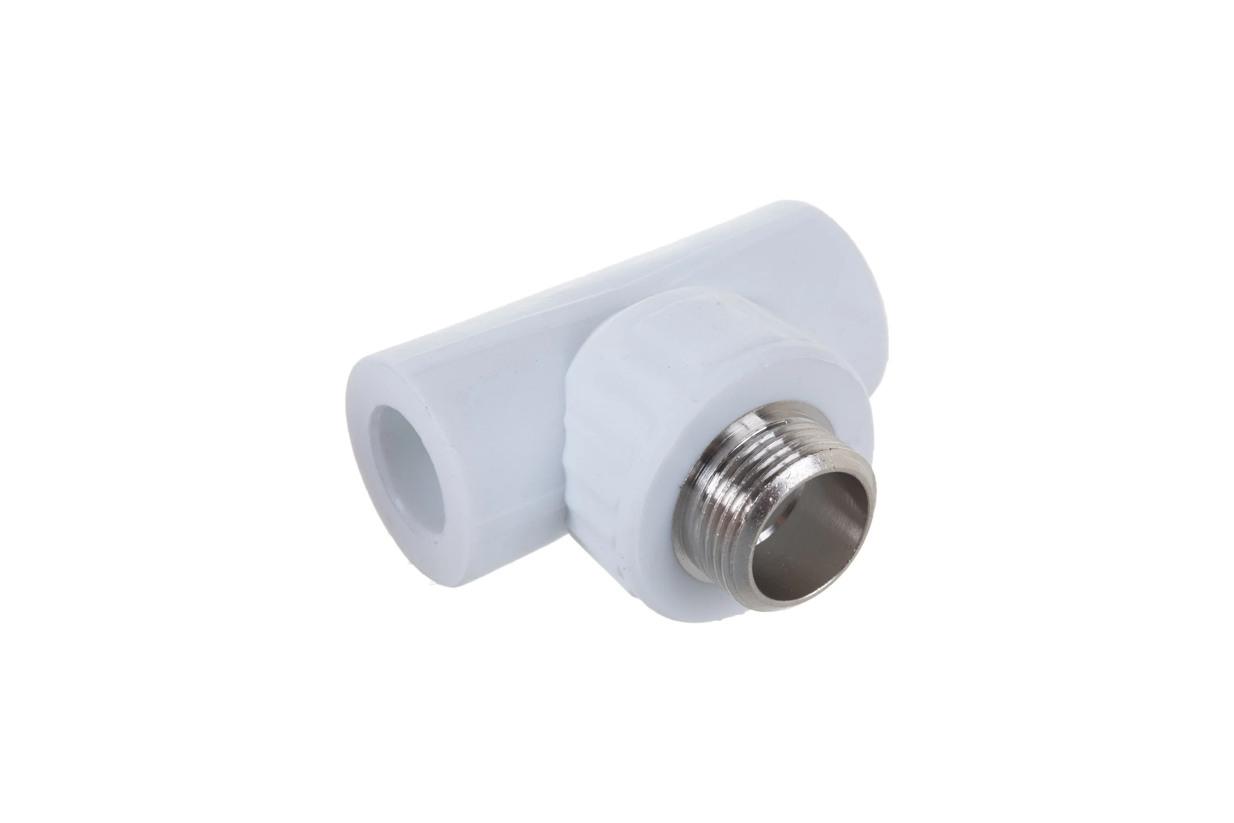 Комбинированный тройник VALFEX PP-R белый, 20х3/4 дюйма НР 10128120 127-0524