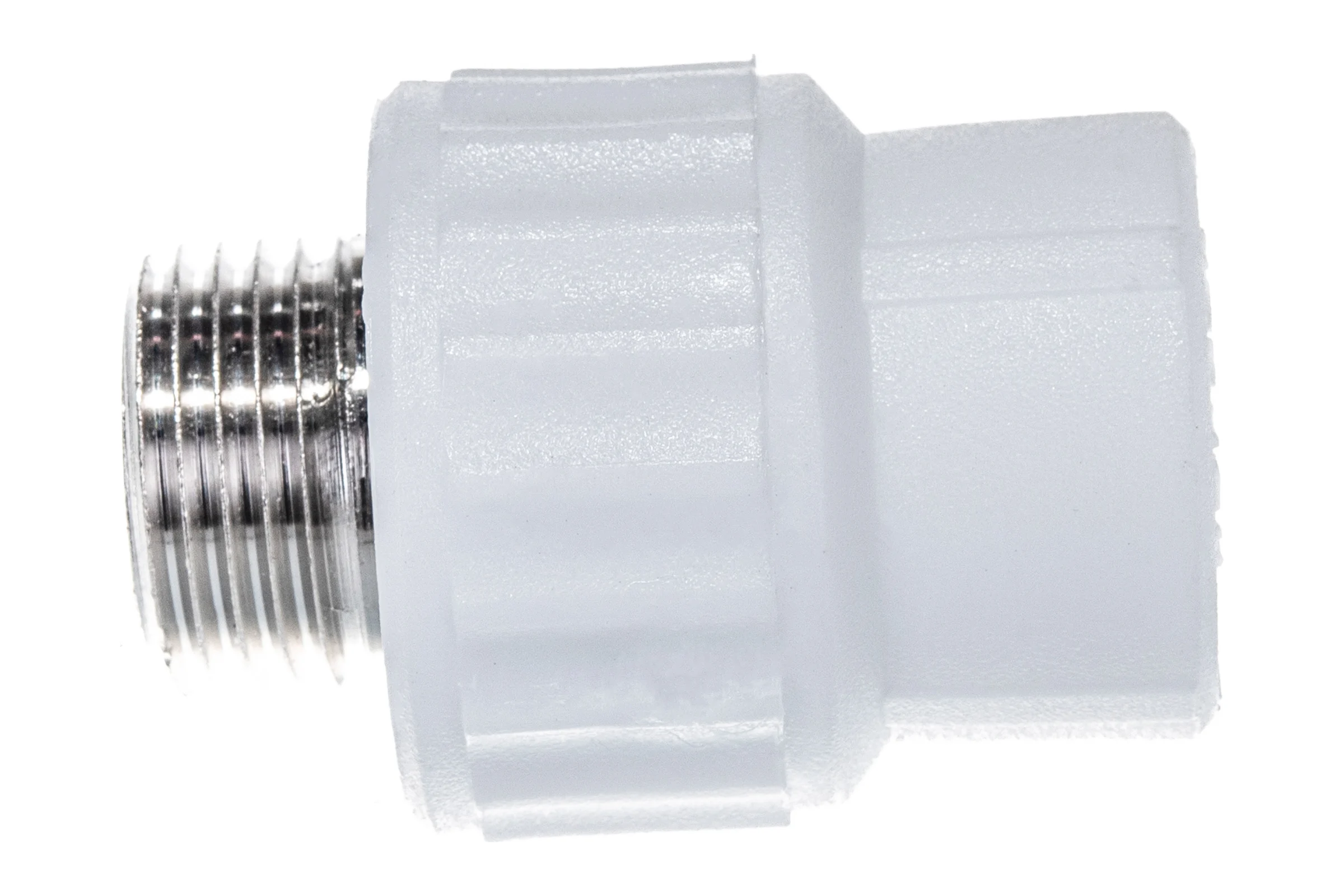 Комбинированная муфта VALFEX PP-R белая, 20х1/2 дюйма НР 10130020 127-0238