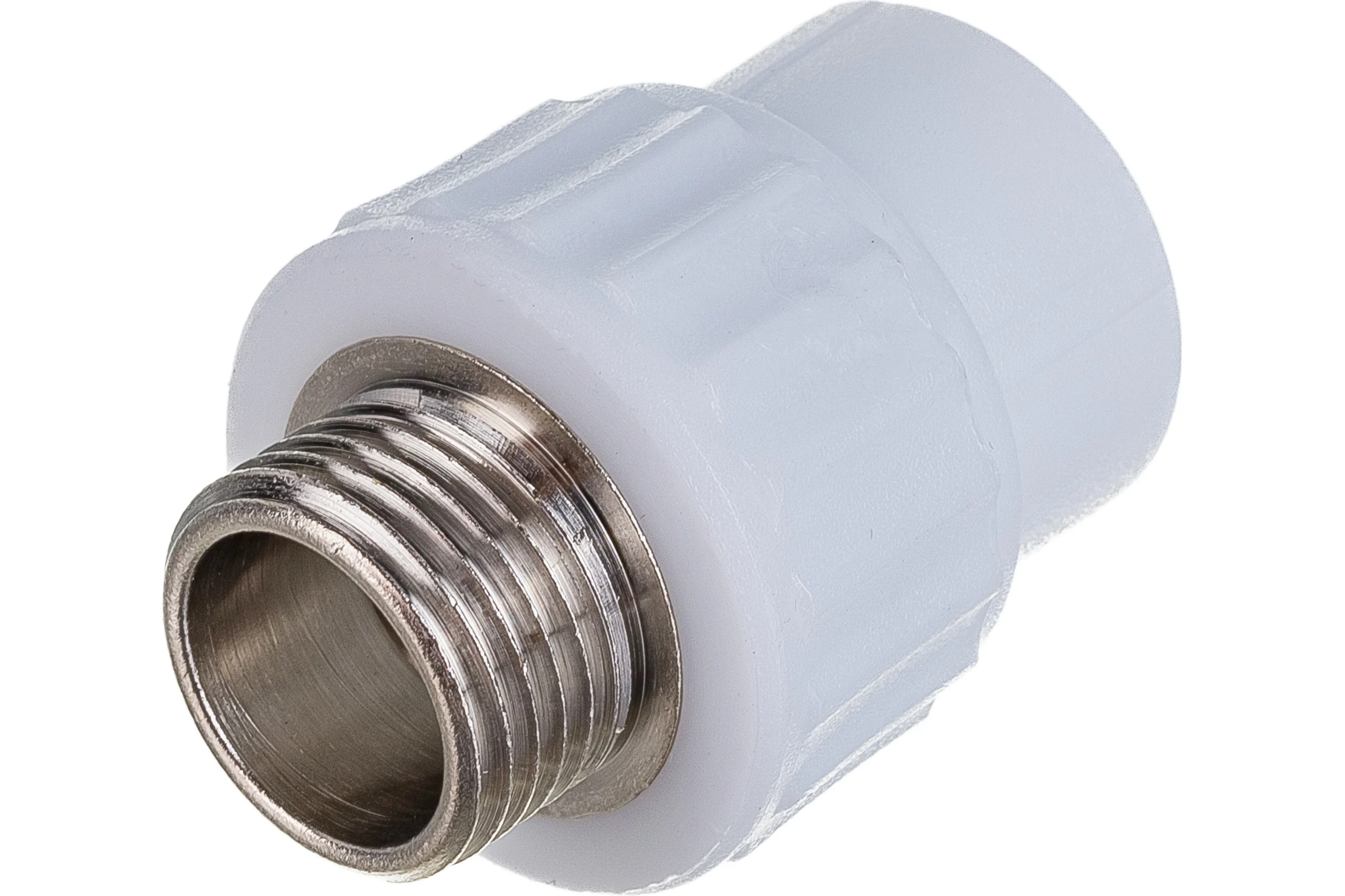 Комбинированная муфта VALFEX PP-R белая, 20х1/2 дюйма НР 10130020 127-0238