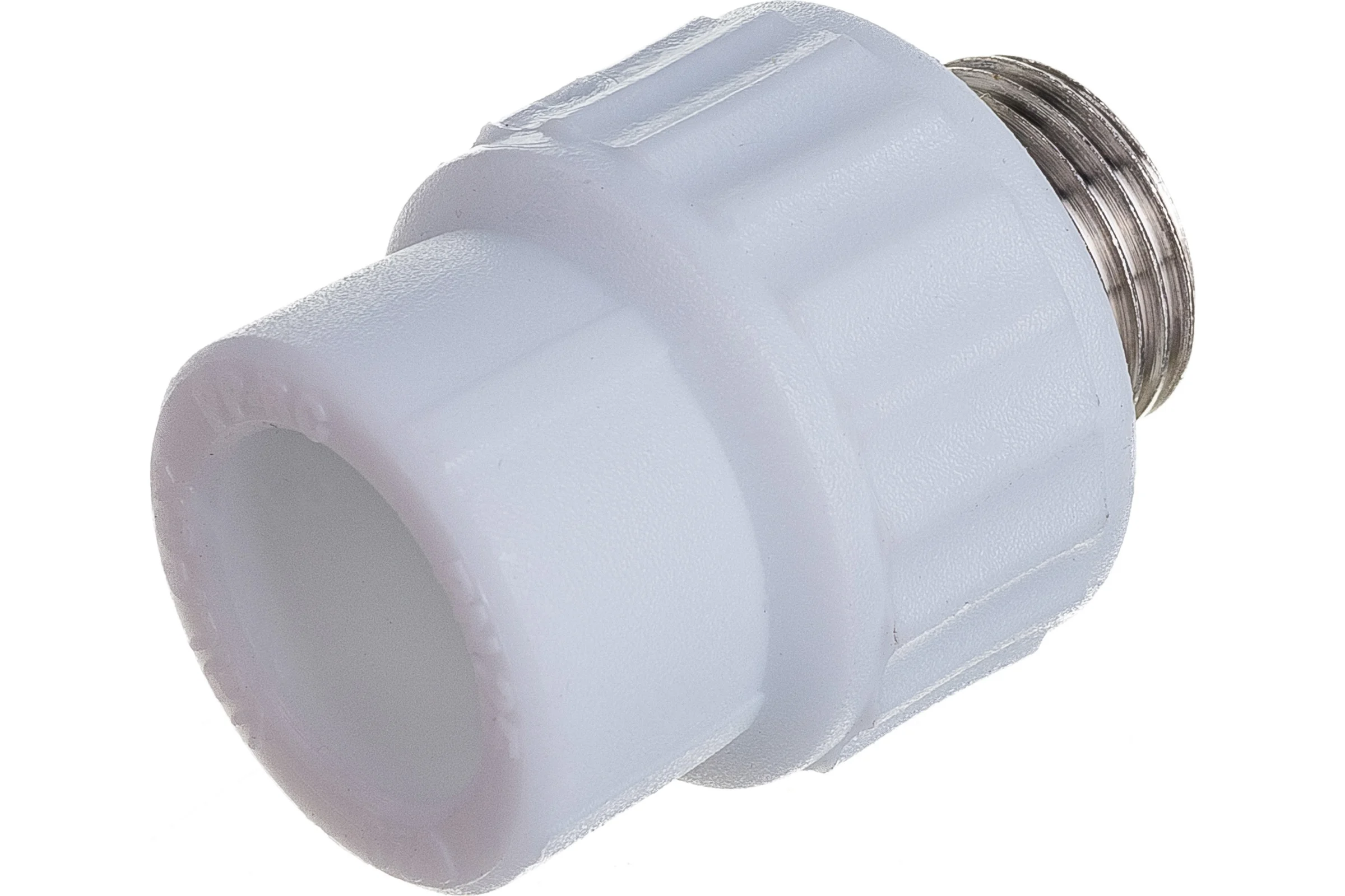 Комбинированная муфта VALFEX PP-R белая, 20х1/2 дюйма НР 10130020 127-0238