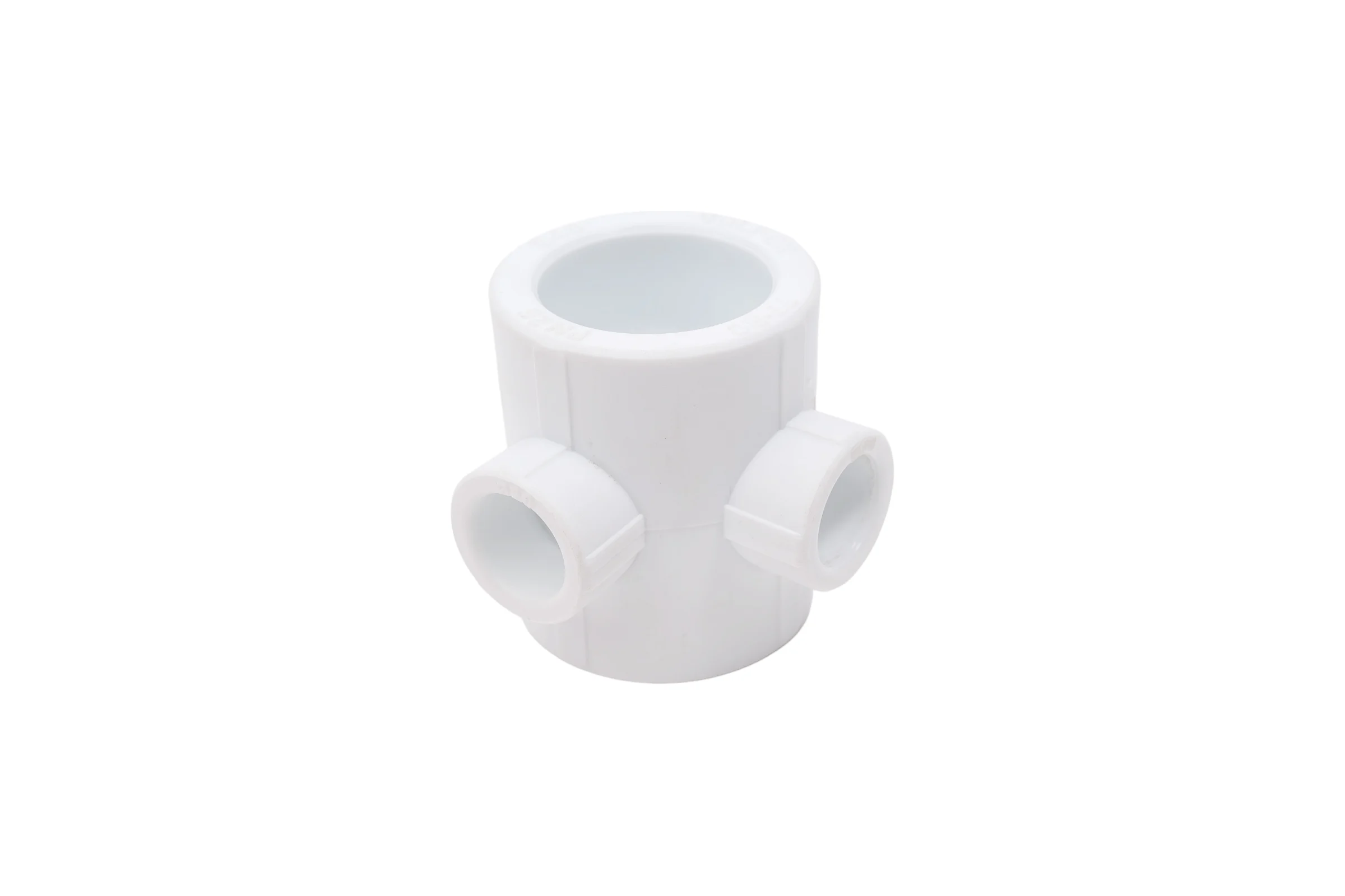 Крестовина VALFEX PP-R белая, 2-плоскостная, 40х20 мм 10118140 127-8214