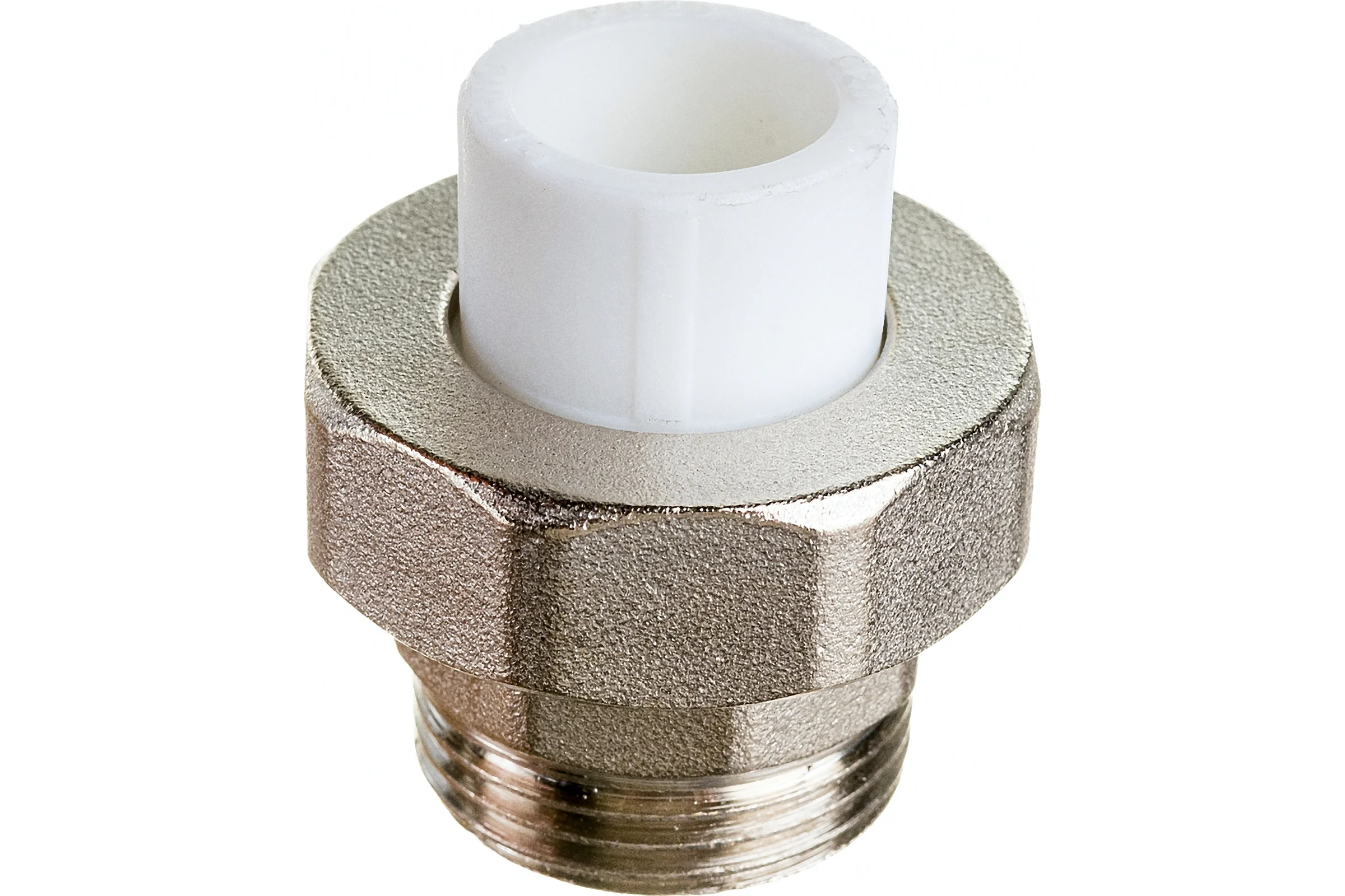 Комбинированная муфта VALFEX PP-R белая, разъем 20х1 дюйма НР 10156125 127-0222