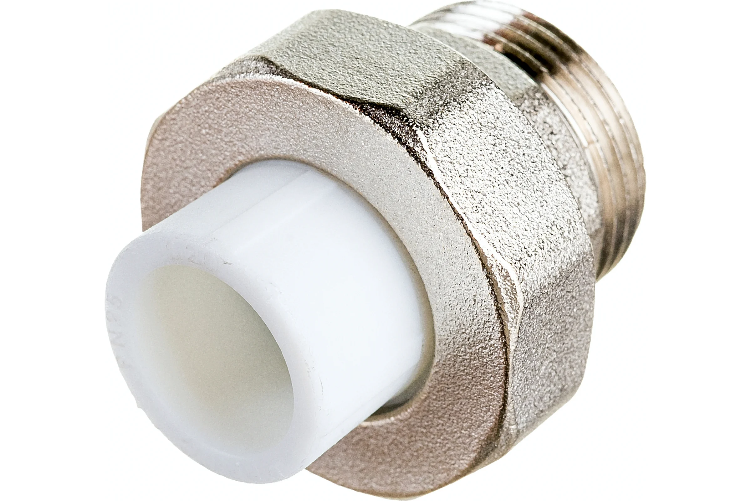 Комбинированная муфта VALFEX PP-R белая, разъем 20х1 дюйма НР 10156125 127-0222