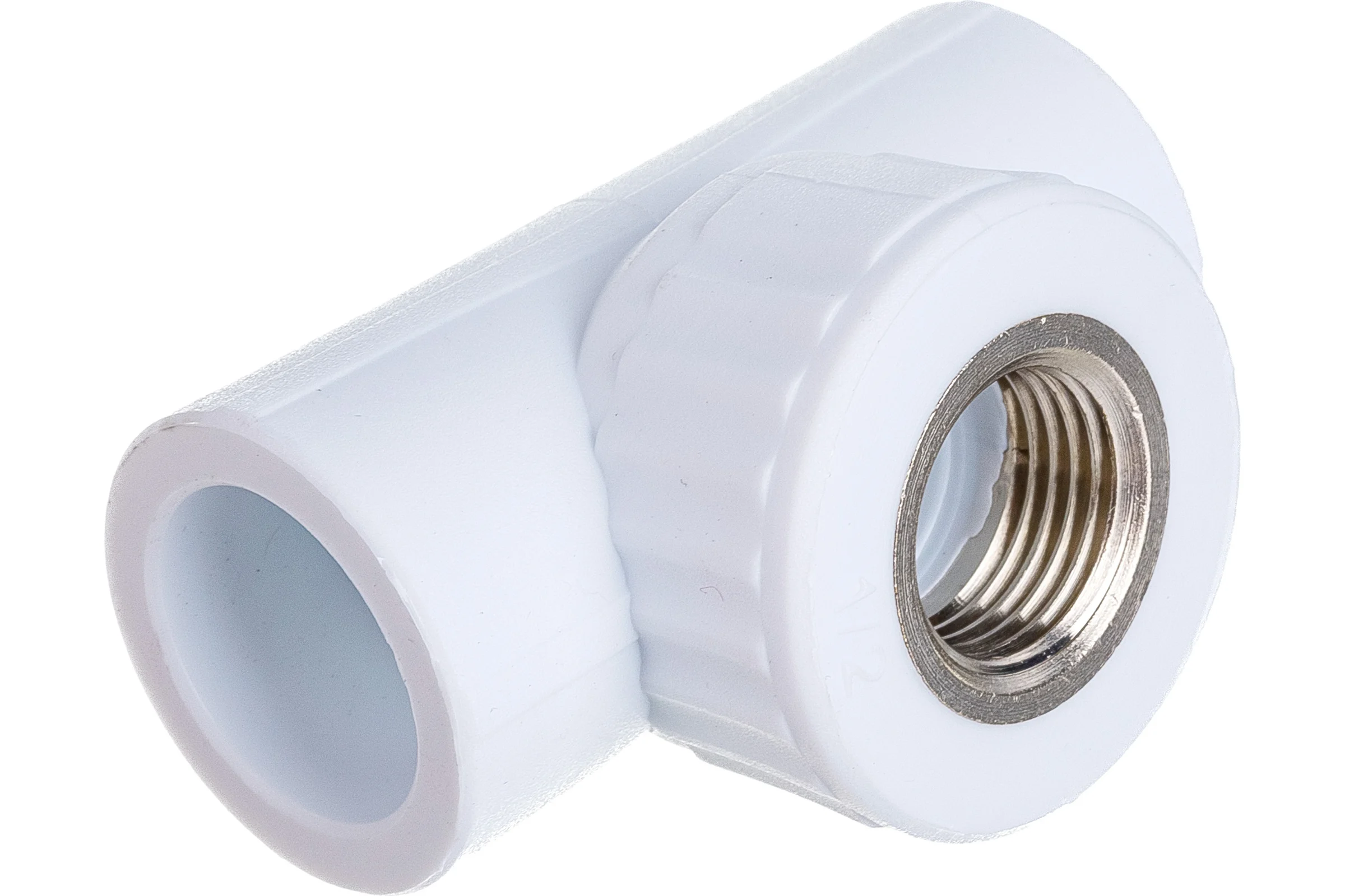 Комбинированный тройник VALFEX PP-R белый, 25х1/2 дюйма ВР 10127125 127-0517