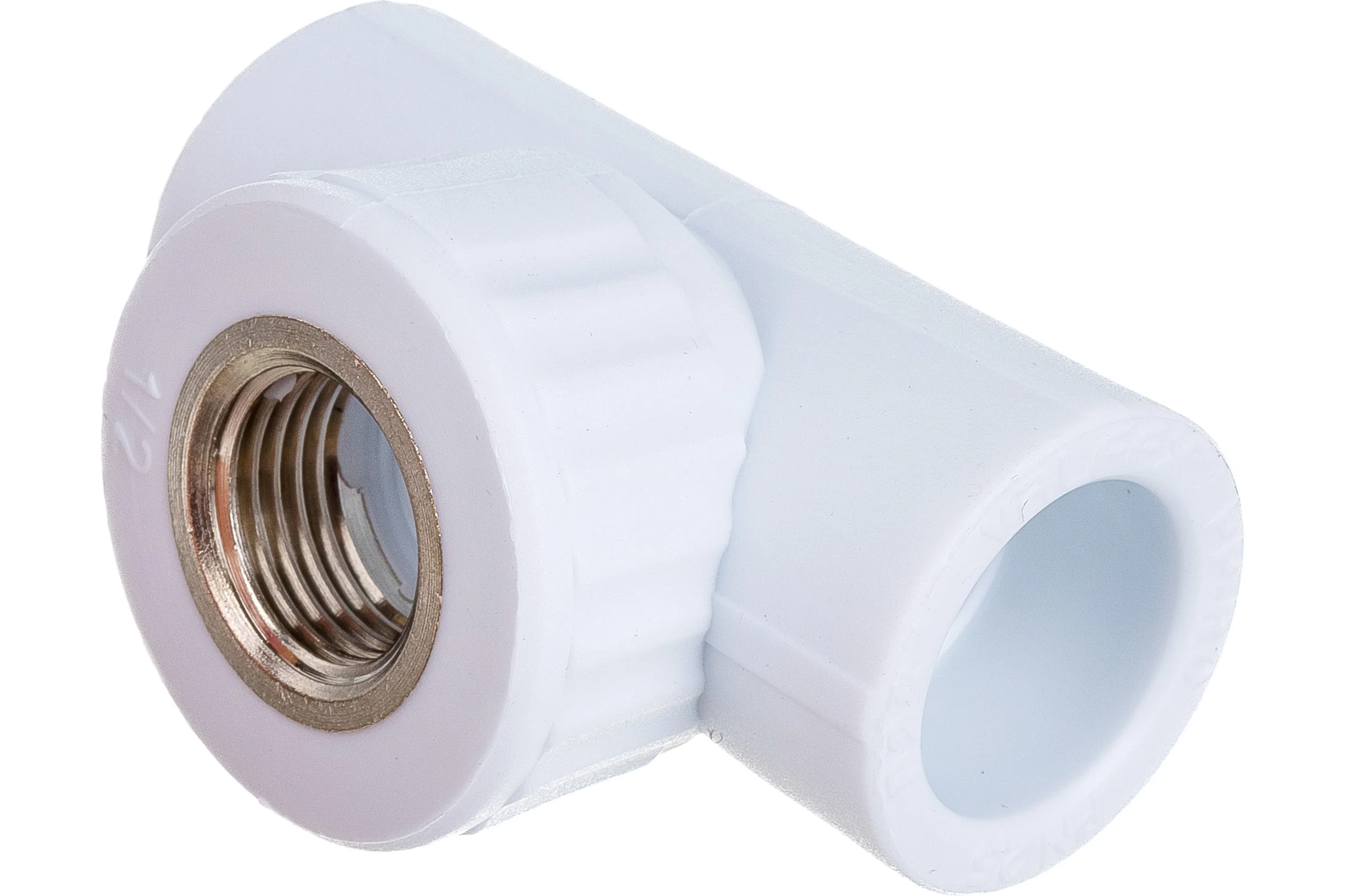 Комбинированный тройник VALFEX PP-R белый, 25х1/2 дюйма ВР 10127125 127-0517