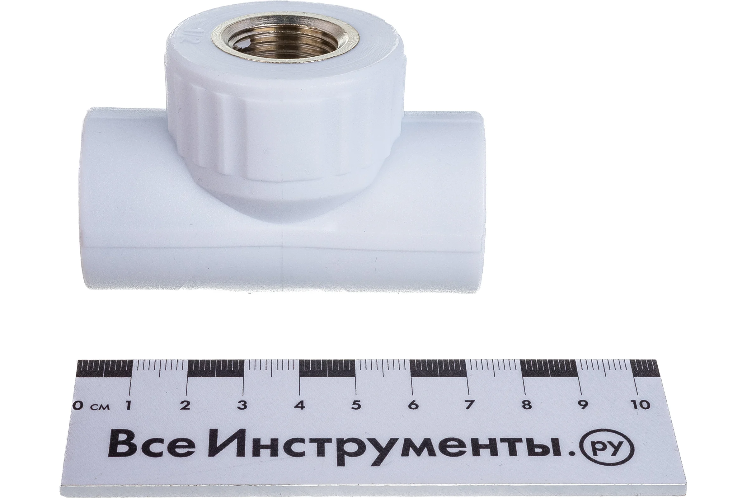 Комбинированный тройник VALFEX PP-R белый, 25х1/2 дюйма ВР 10127125 127-0517
