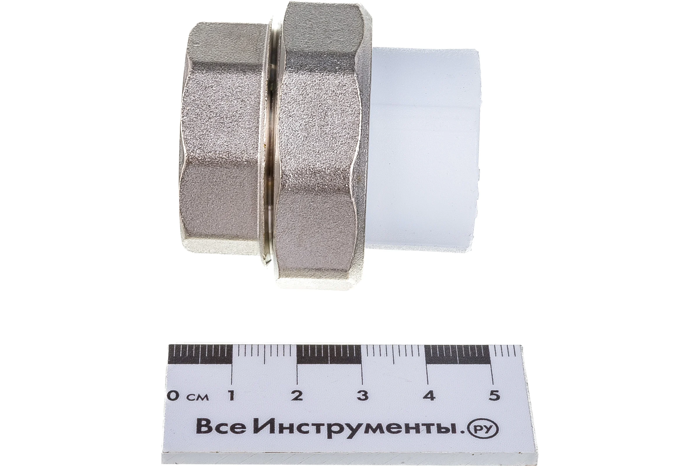 Комбинированная муфта VALFEX PP-R белая, разъем 25х1 дюйма ВР 10155225 127-0213