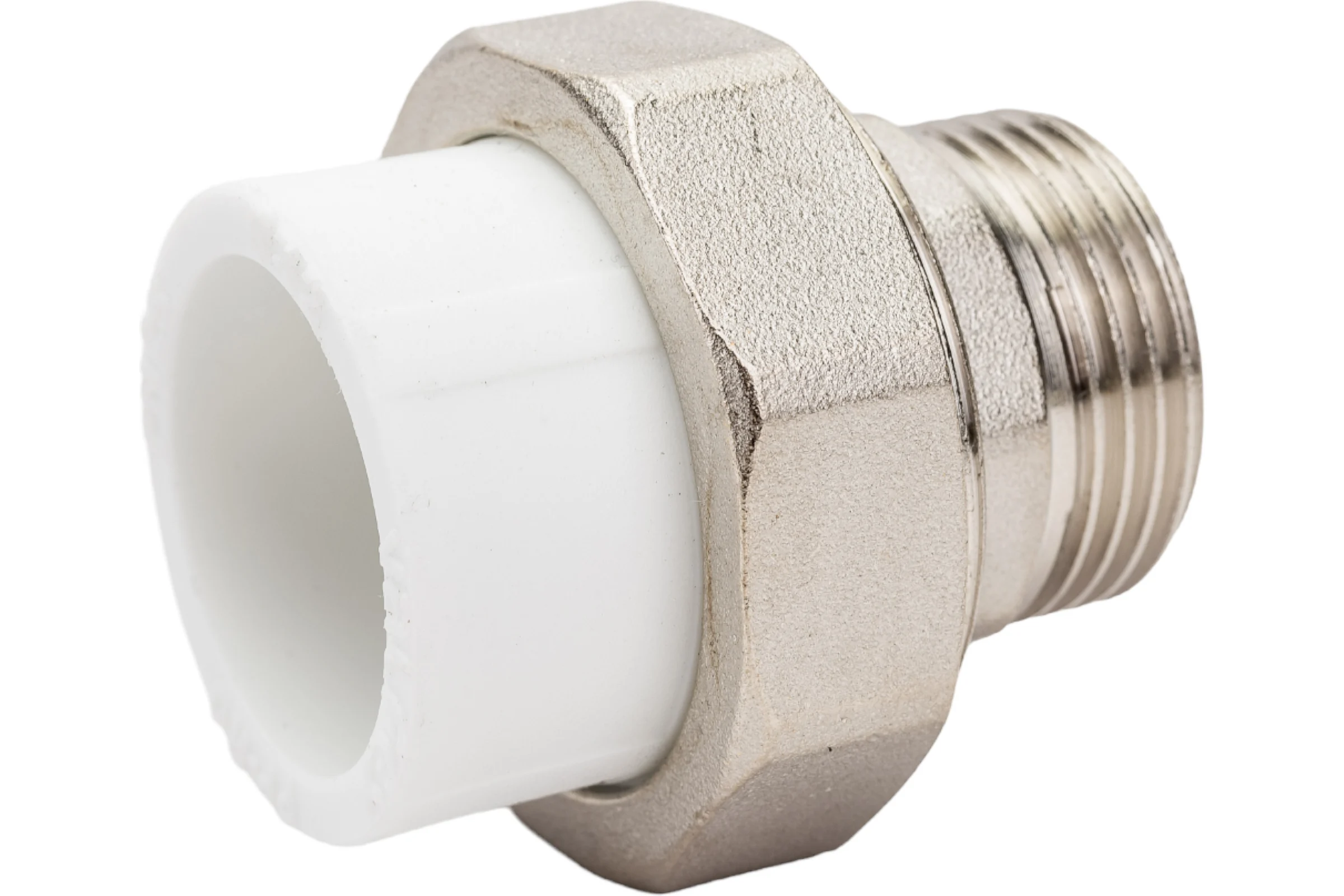 Комбинированная муфта VALFEX PP-R белая, разъем 32х1 дюйма НР 10156025 127-0227