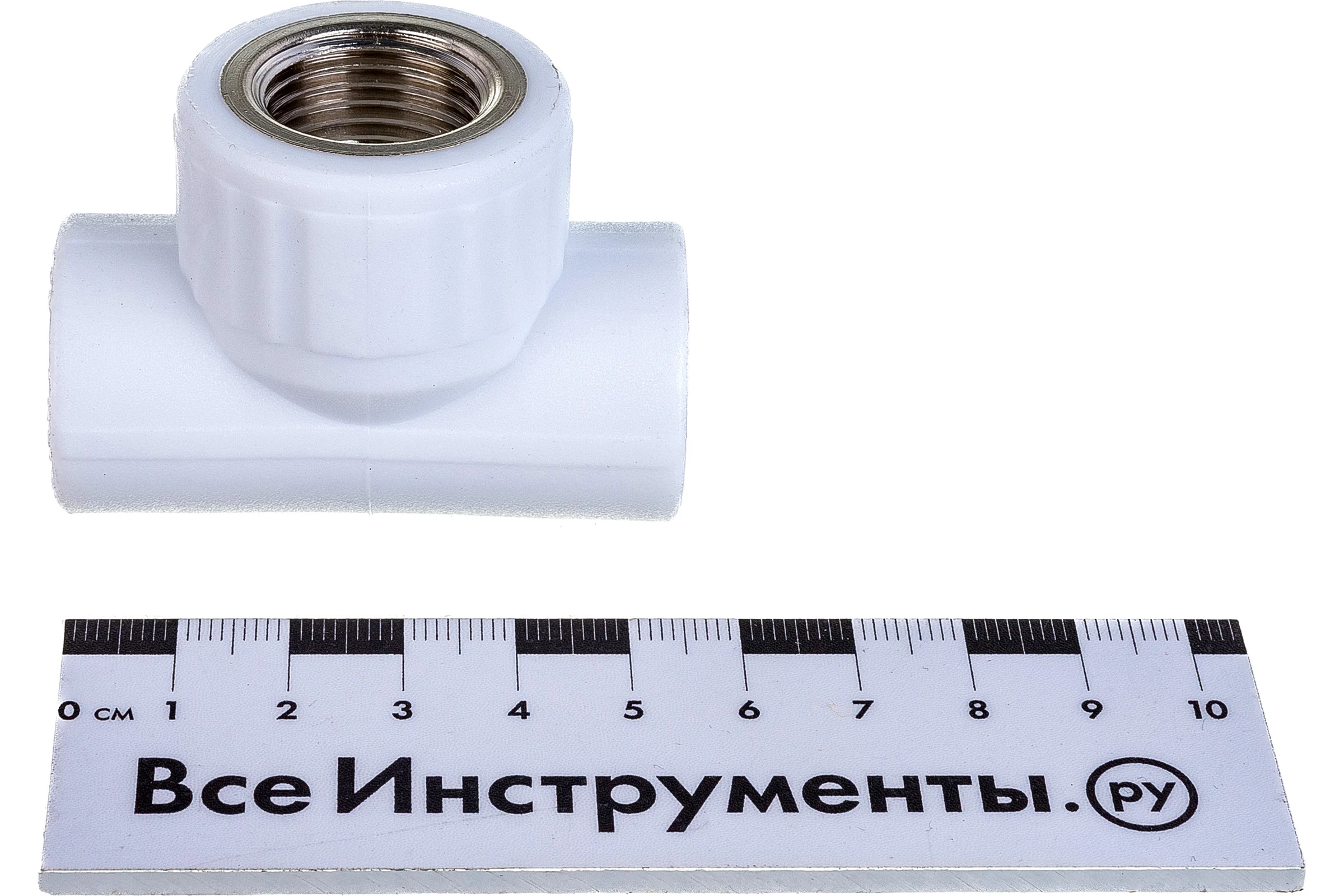 Комбинированный тройник VALFEX PP-R белый, 20х1/2 дюйма ВР 10127020 127-0515