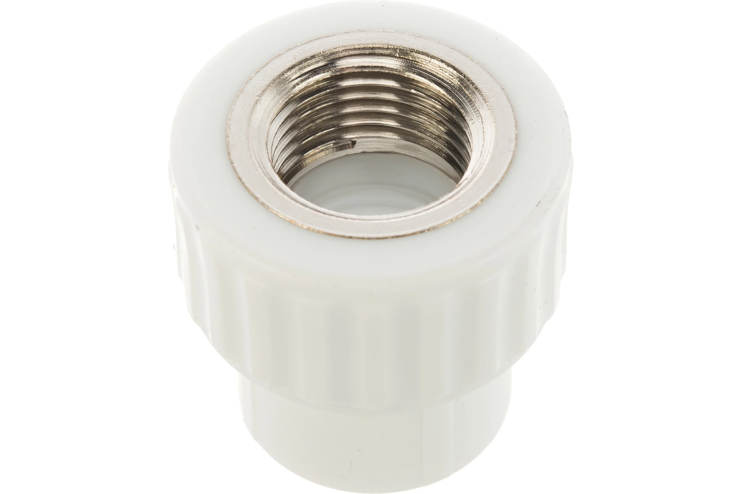 Комбинированная муфта VALFEX PP-R белая, 20х1/2 дюйма ВР 10129020 127-0232