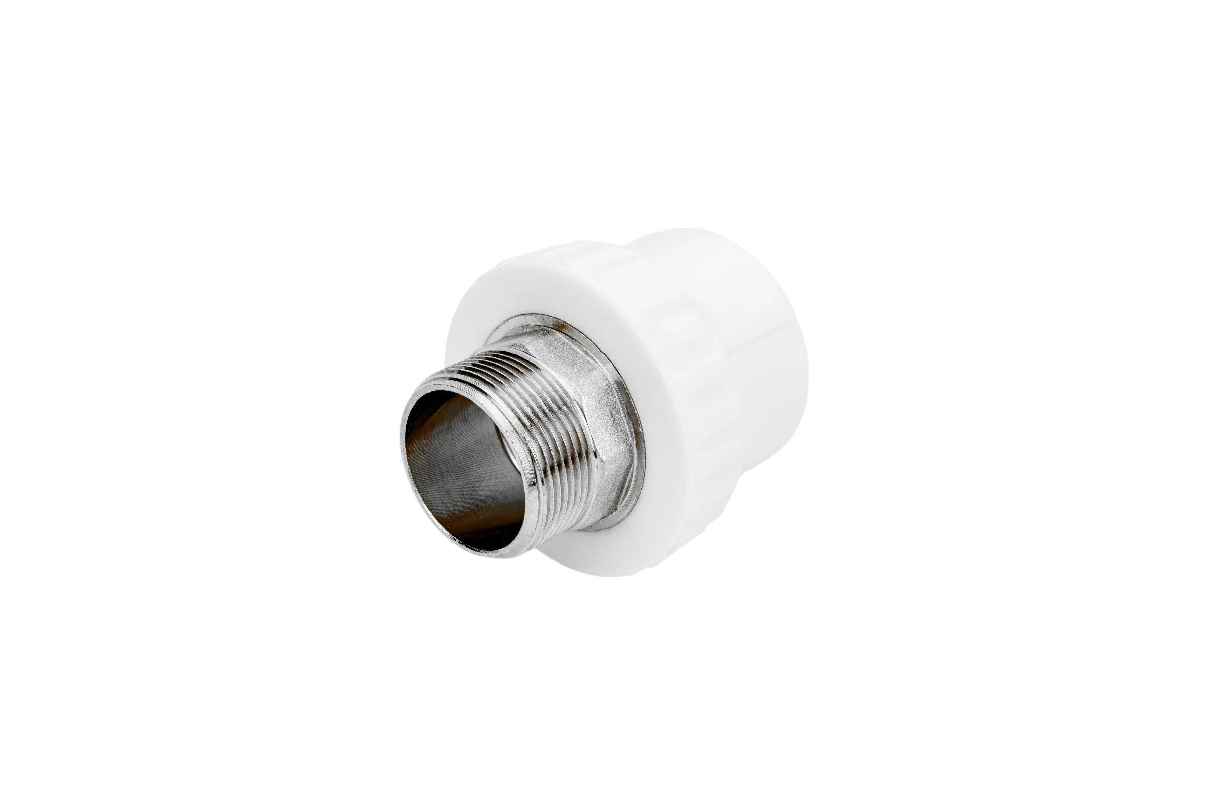 Комбинированная муфта VALFEX PP-R белая, под ключ 50х1 1/2 дюйма НР 10135050 127-0253