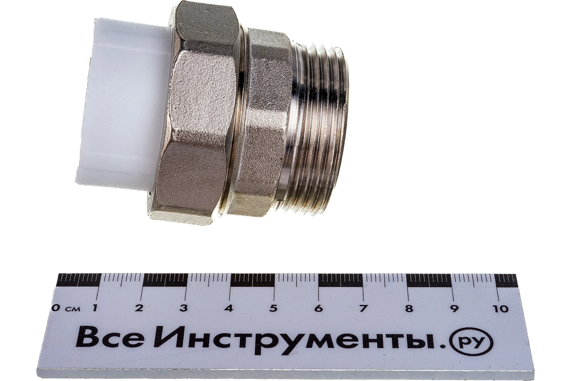 Комбинированная муфта VALFEX PP-R белая, разъем 32х1 1/4 дюйма НР 10156132 127-0228