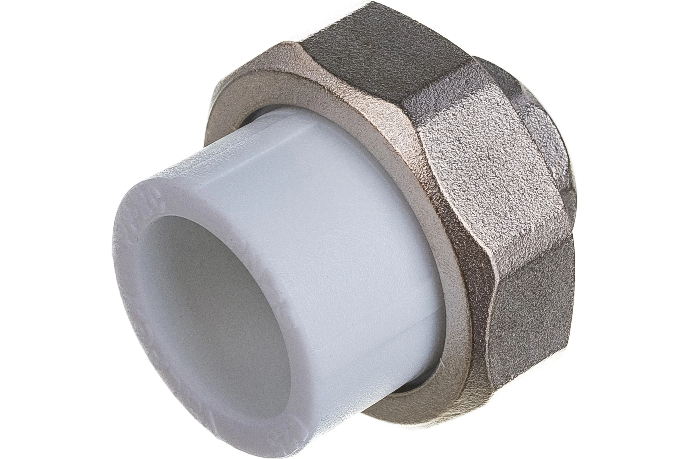 Комбинированная муфта VALFEX PP-R белая, разъем 25х1/2 дюйма ВР 10155115 127-0211