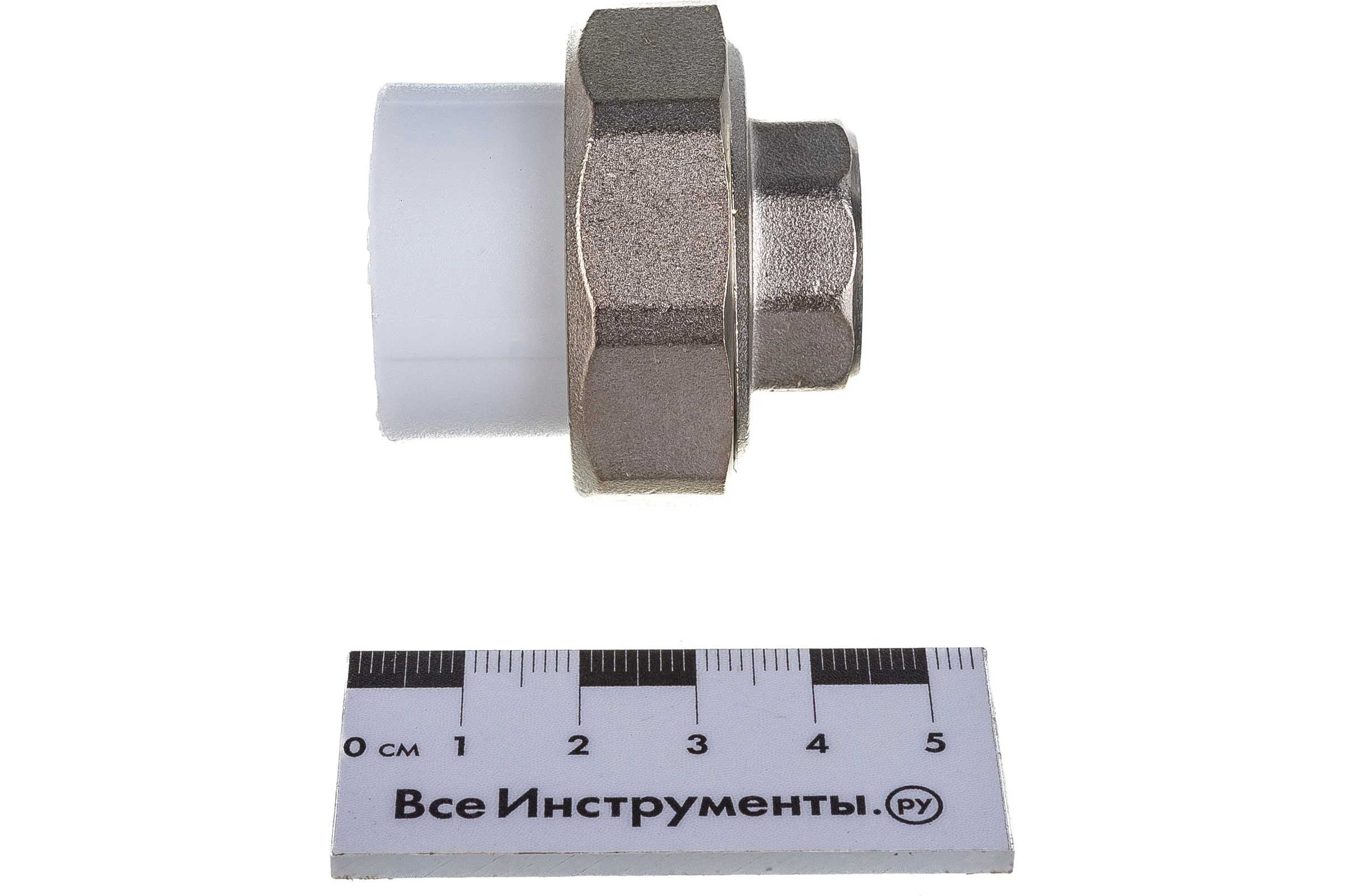Комбинированная муфта VALFEX PP-R белая, разъем 25х1/2 дюйма ВР 10155115 127-0211