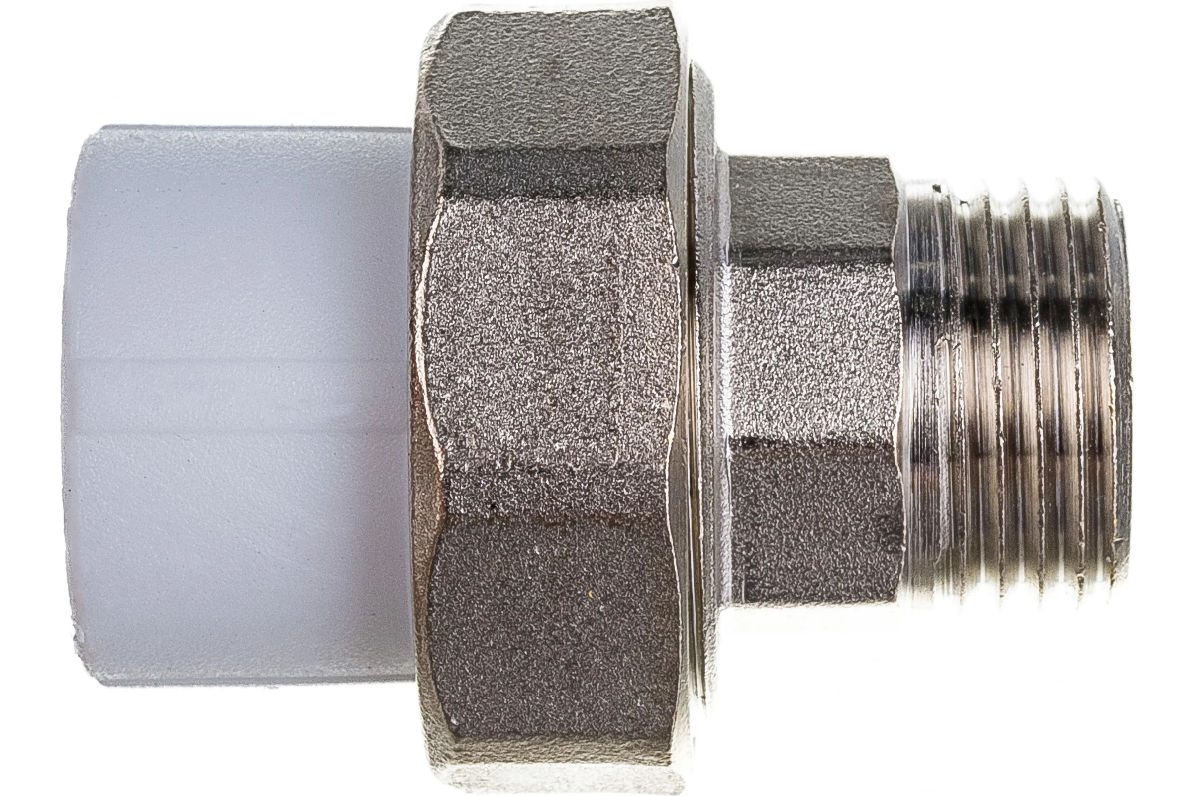 Комбинированная муфта VALFEX PP-R белая, разъем 20х1/2 дюйма НР 10156015 127-0220