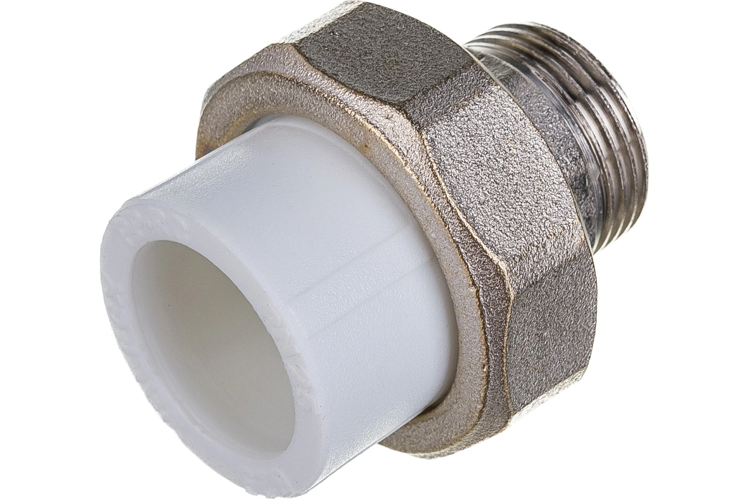 Комбинированная муфта VALFEX PP-R белая, разъем 25х3/4 дюйма НР 10156020 127-0224