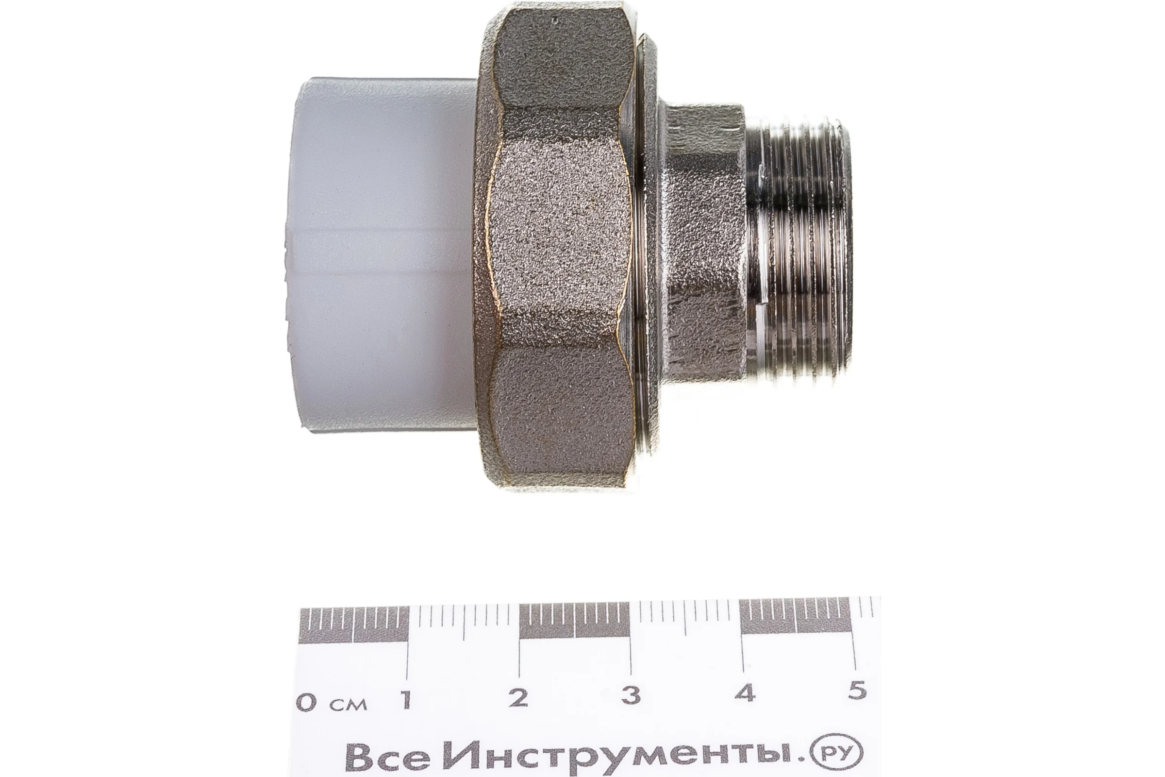Комбинированная муфта VALFEX PP-R белая, разъем 25х3/4 дюйма НР 10156020 127-0224