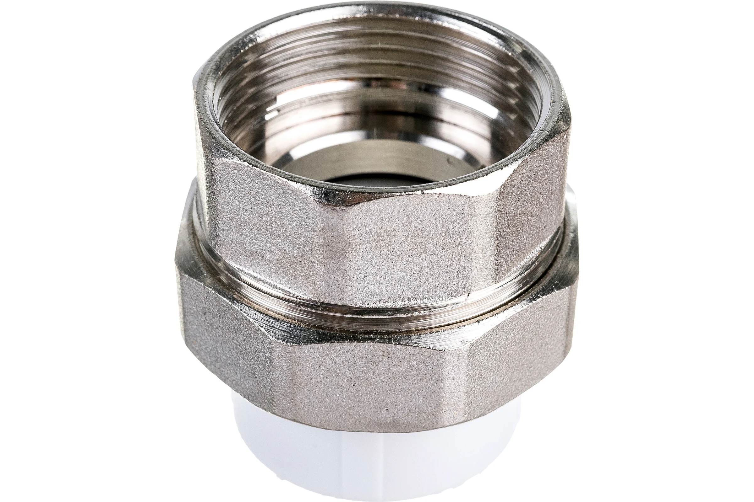 Комбинированная муфта VALFEX PP-R белая, разъем 32х1 1/4 дюйма ВР 10155132 127-0216