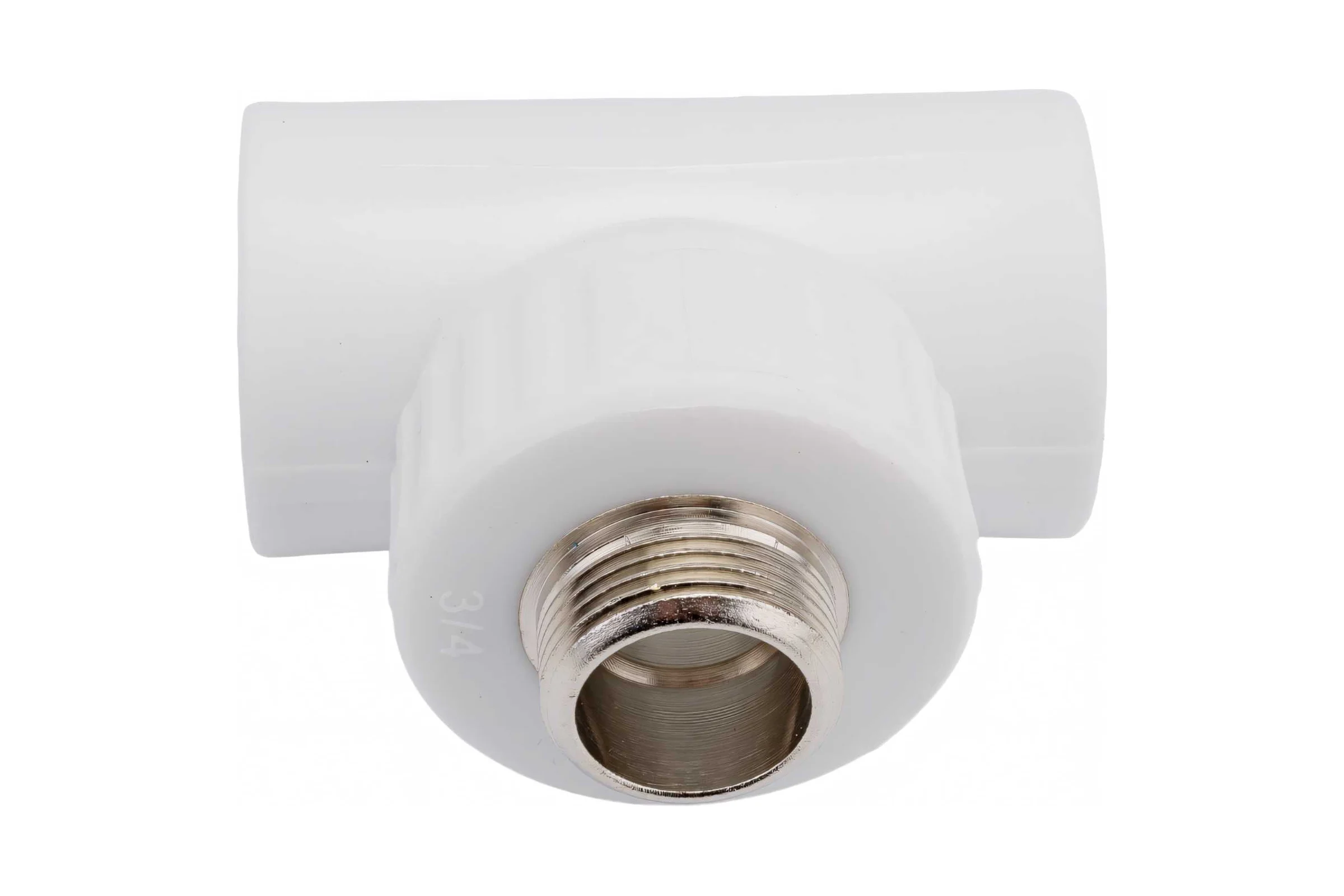 Комбинированный тройник VALFEX PP-R белый, 32х3/4 дюйма НР 10128132 127-0527