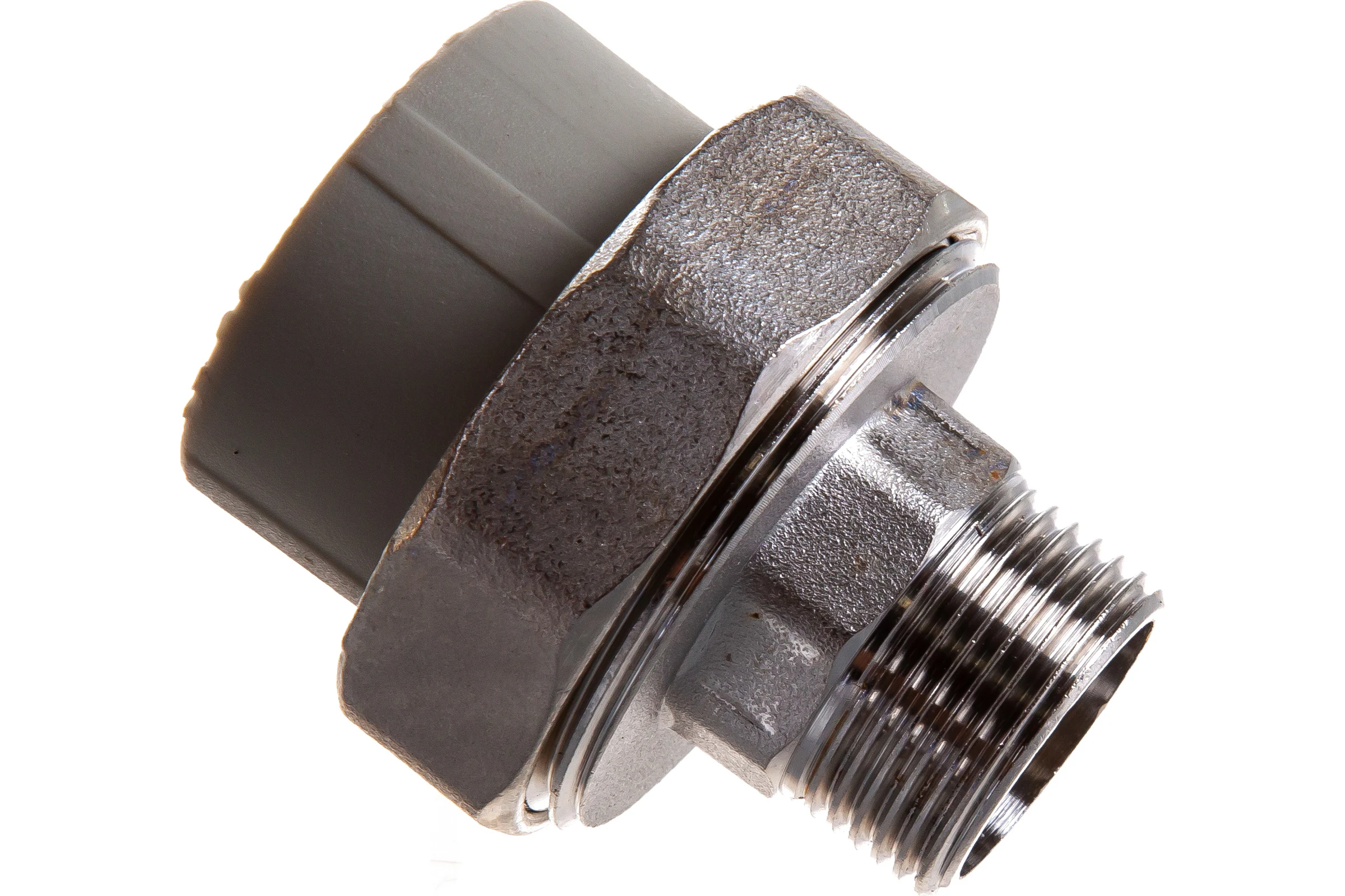 Комбинированная муфта VALFEX PP-R серая, разъем 32х3/4 дюйма НР 10156220Г 127-0347