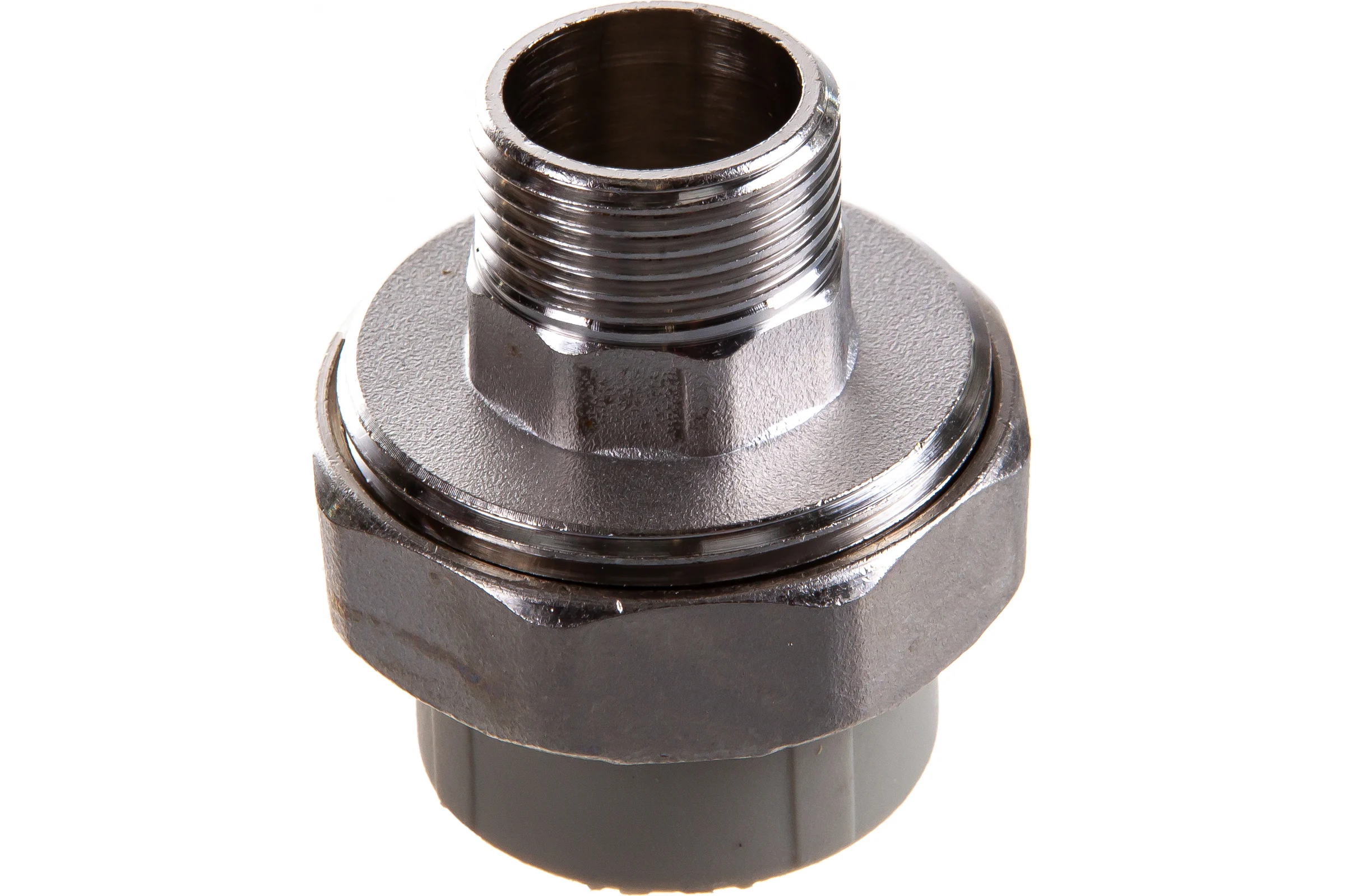 Комбинированная муфта VALFEX PP-R серая, разъем 32х3/4 дюйма НР 10156220Г 127-0347