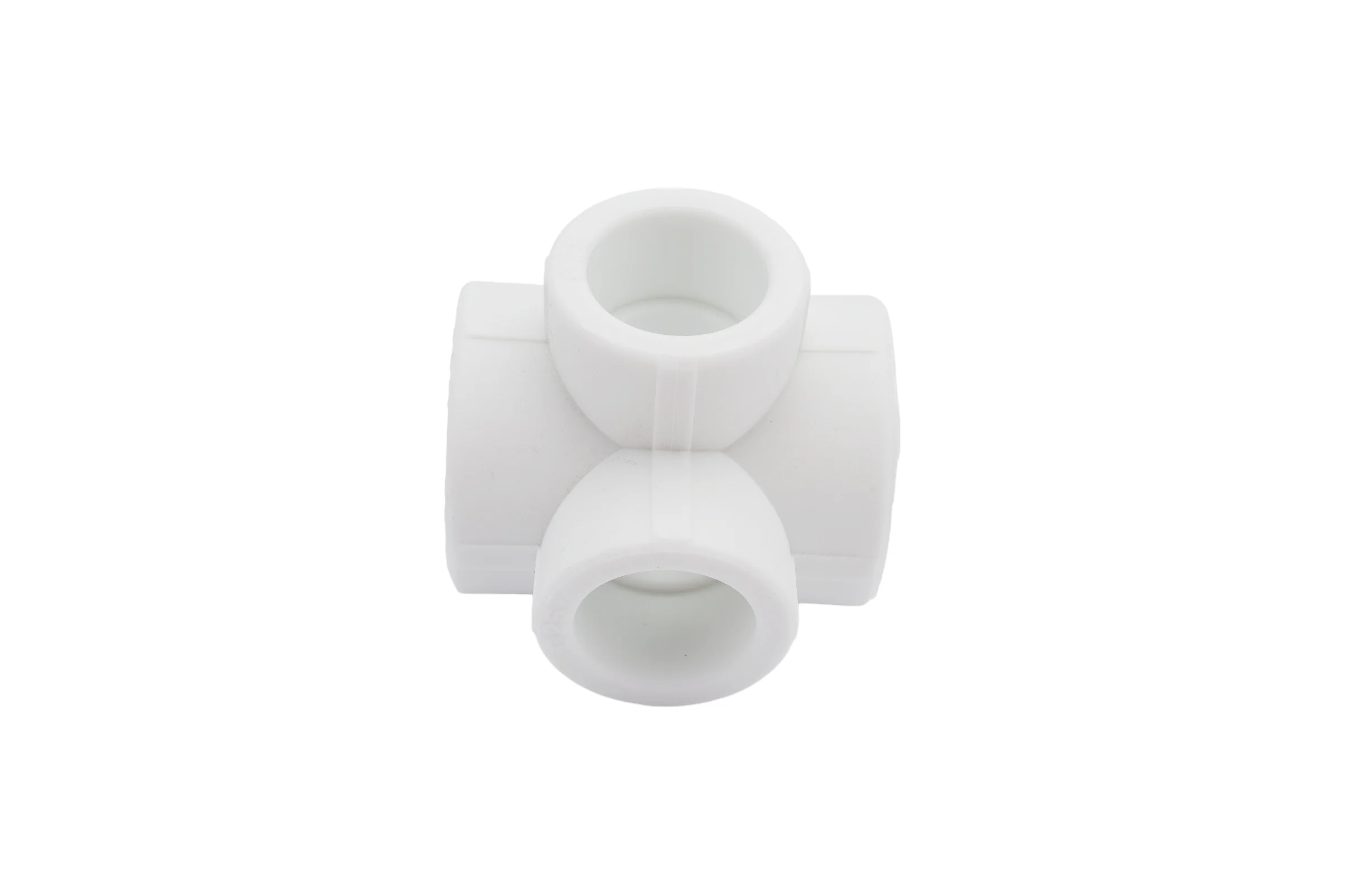 Крестовина VALFEX PP-R белая, 2-плоскостная, 32х25 мм 10118132 127-8213