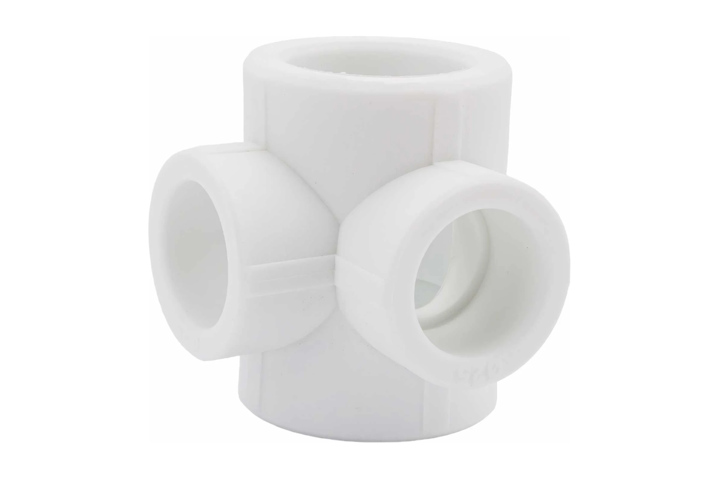 Крестовина VALFEX PP-R белая, 2-плоскостная, 32х25 мм 10118132 127-8213
