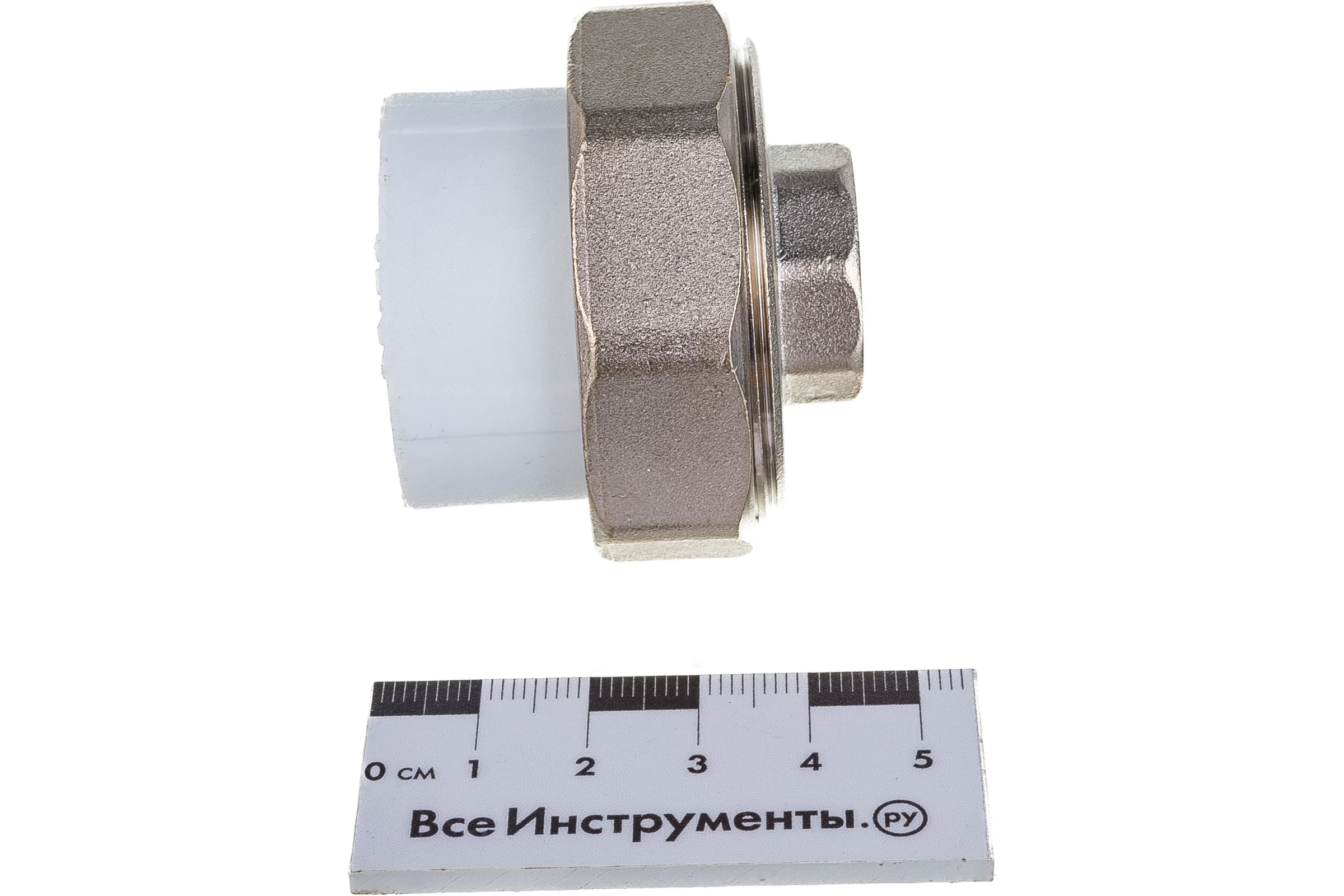 Комбинированная муфта VALFEX PP-R белая, разъем 32х1/2 дюйма ВР 10155215 127-1644