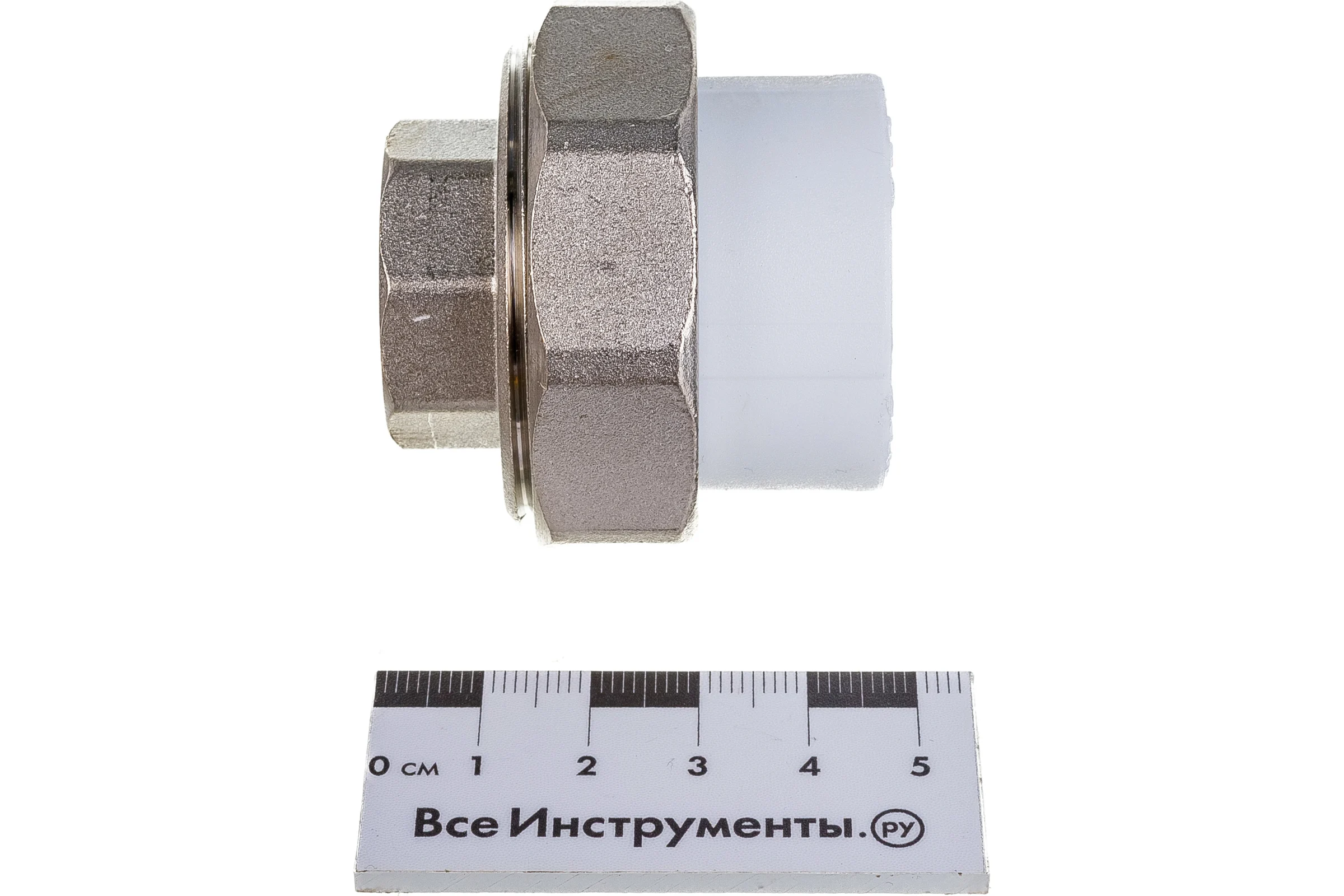 Комбинированная муфта VALFEX PP-R белая, разъем 32х3/4 дюйма ВР 10155220 127-0214