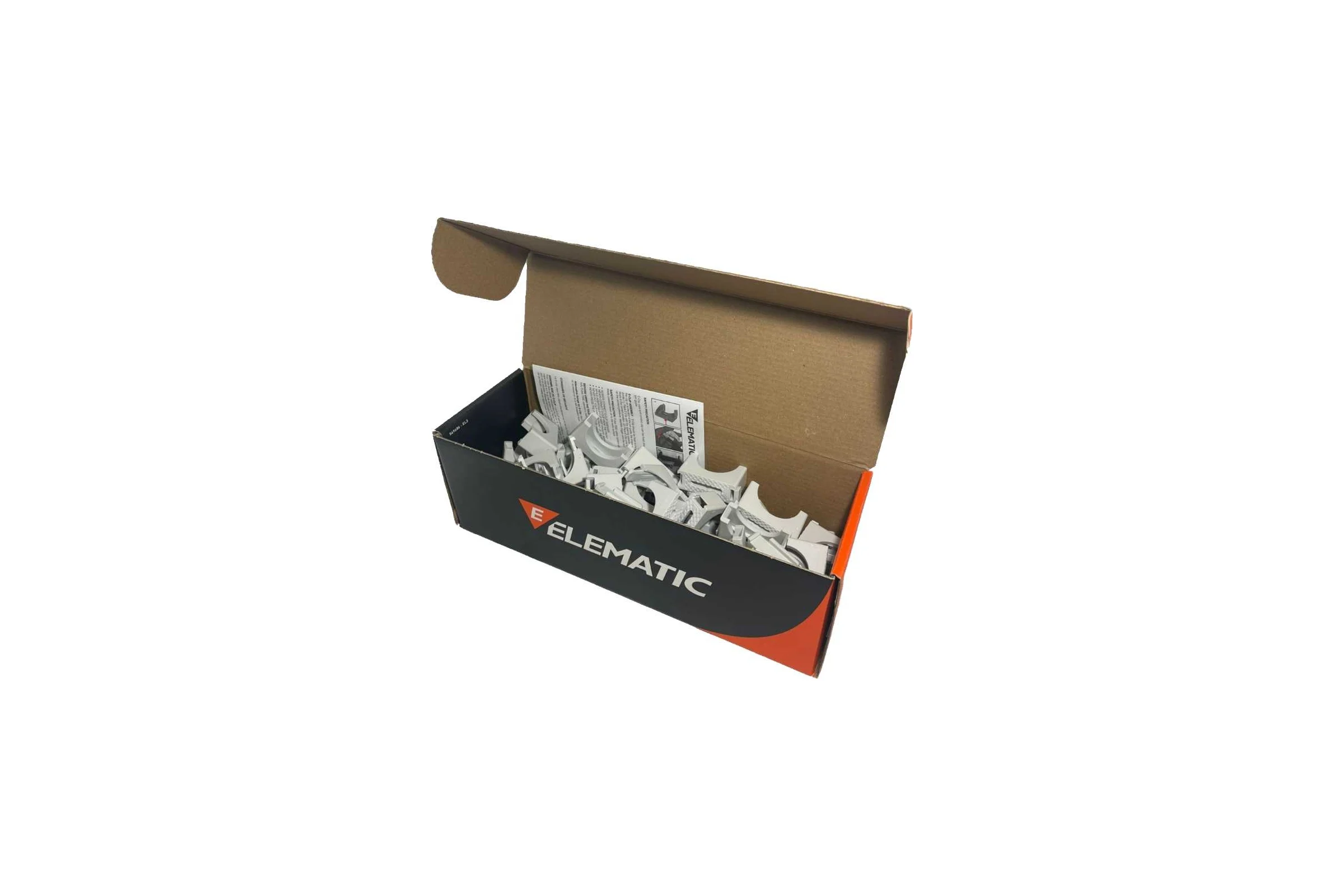 Пластиковый фиксатор для полипропиленовых труб ELEMATIC ECAV 32 d=25-32 мм, 25 шт. 13501032