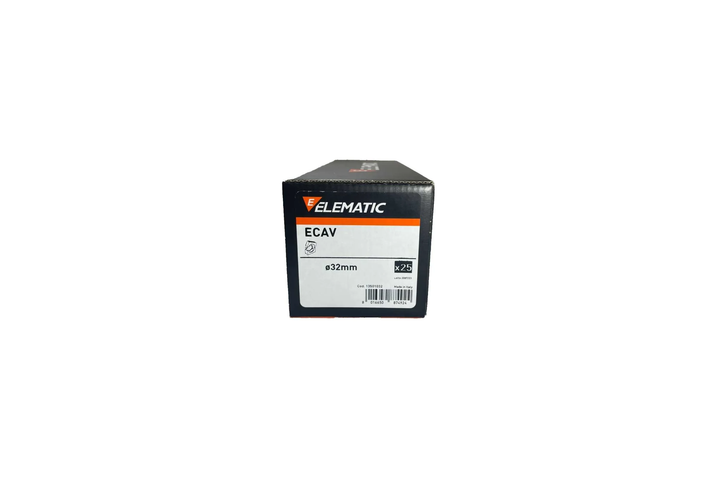 Пластиковый фиксатор для полипропиленовых труб ELEMATIC ECAV 32 d=25-32 мм, 25 шт. 13501032