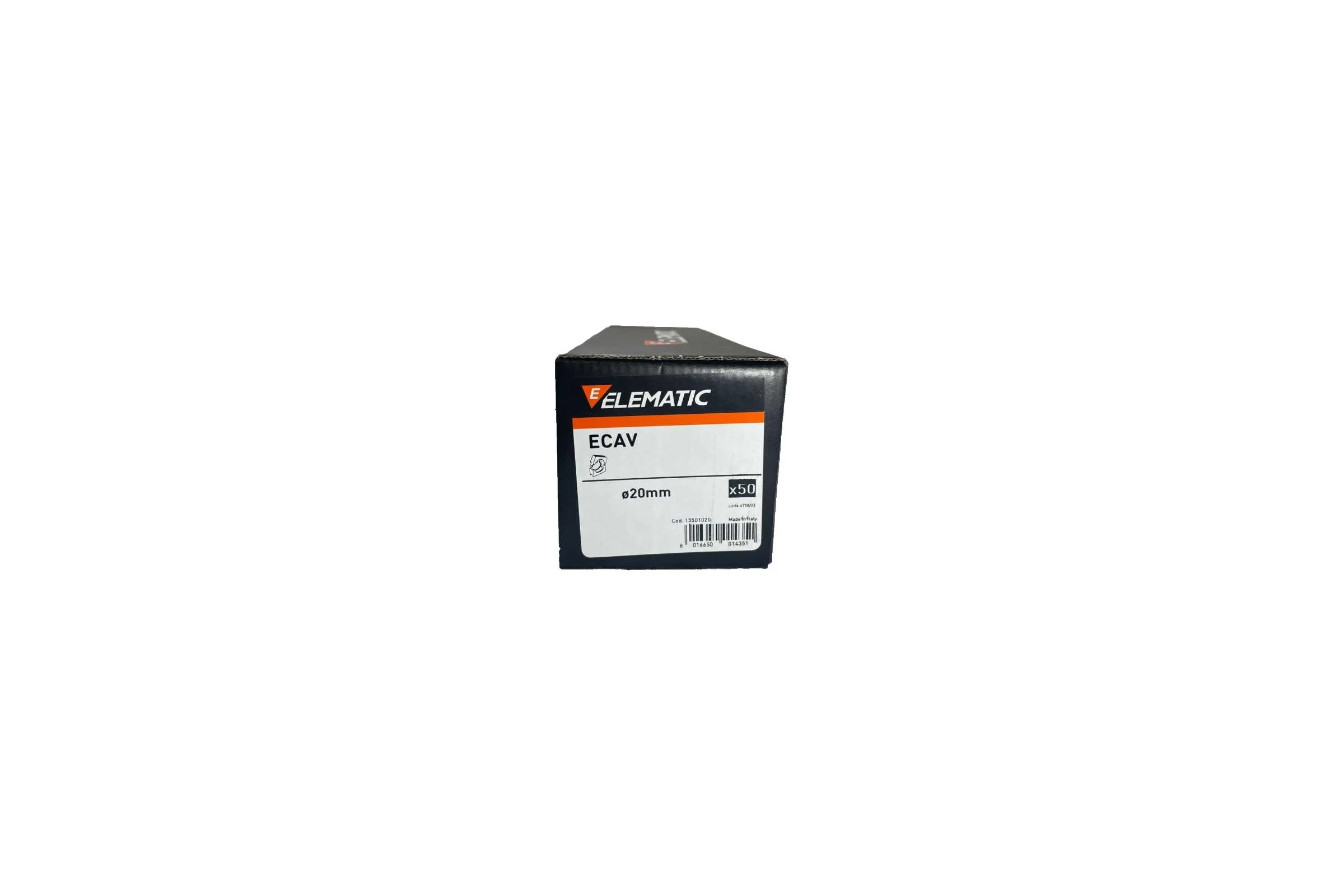 Пластиковый фиксатор для полипропиленовых труб ELEMATIC ECAV 20 d=16-23 мм, 50 шт. 13501020