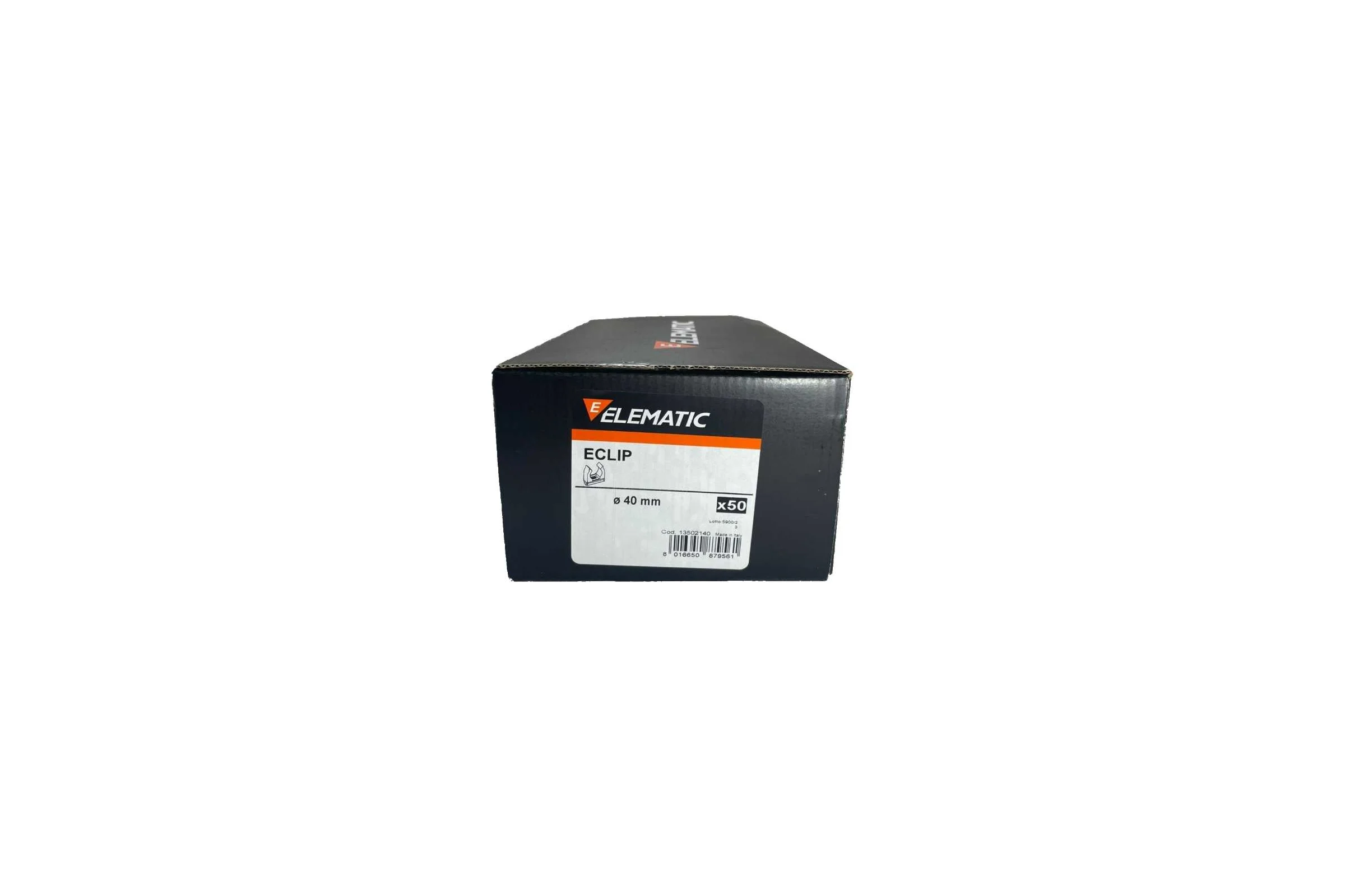 Пластиковый фиксатор для полипропиленовых труб ELEMATIC ECLIP d=40 мм, 50 шт. 13502140