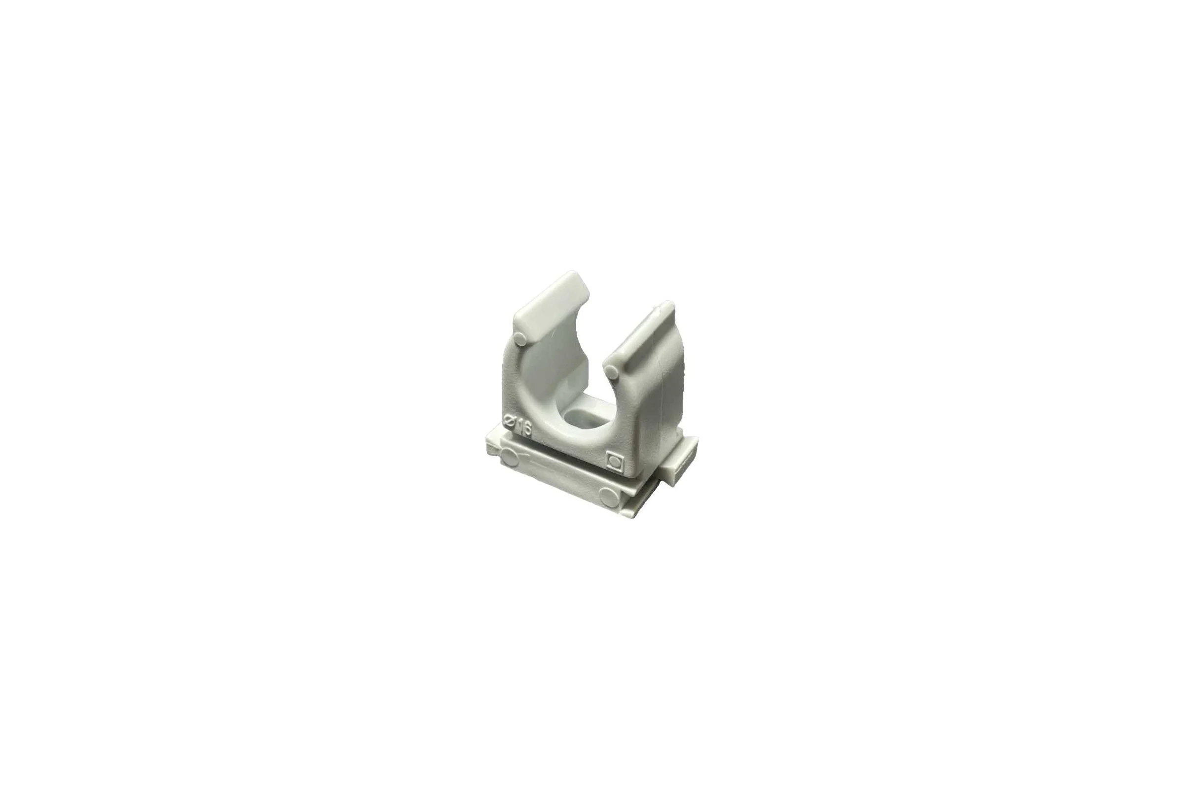 Пластиковый фиксатор для полипропиленовых труб ELEMATIC ECLIP d=16 мм, 100 шт. 13502116