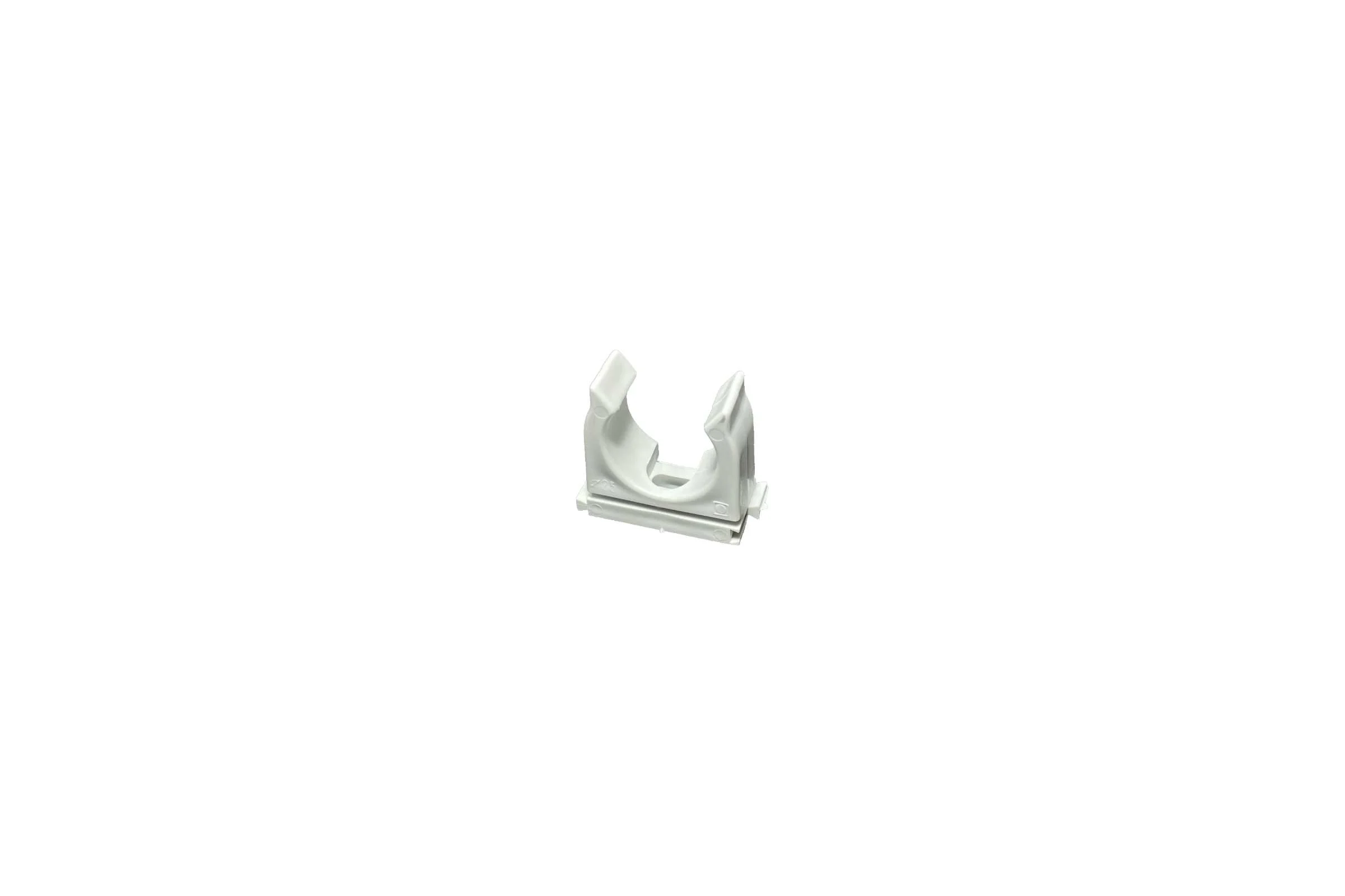 Пластиковый фиксатор для полипропиленовых труб ELEMATIC ECLIP d=25 мм, 100 шт. 13502125