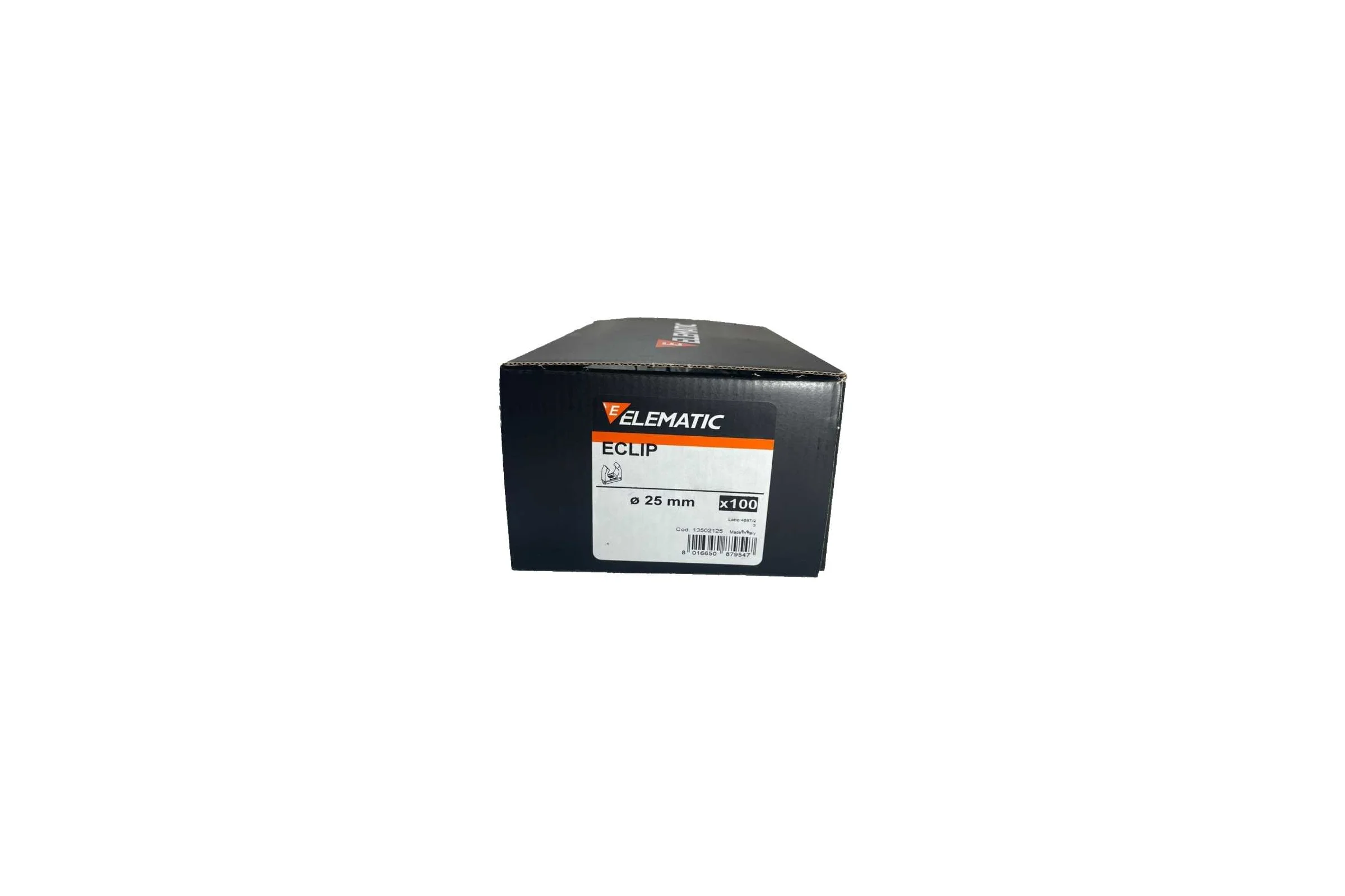 Пластиковый фиксатор для полипропиленовых труб ELEMATIC ECLIP d=25 мм, 100 шт. 13502125