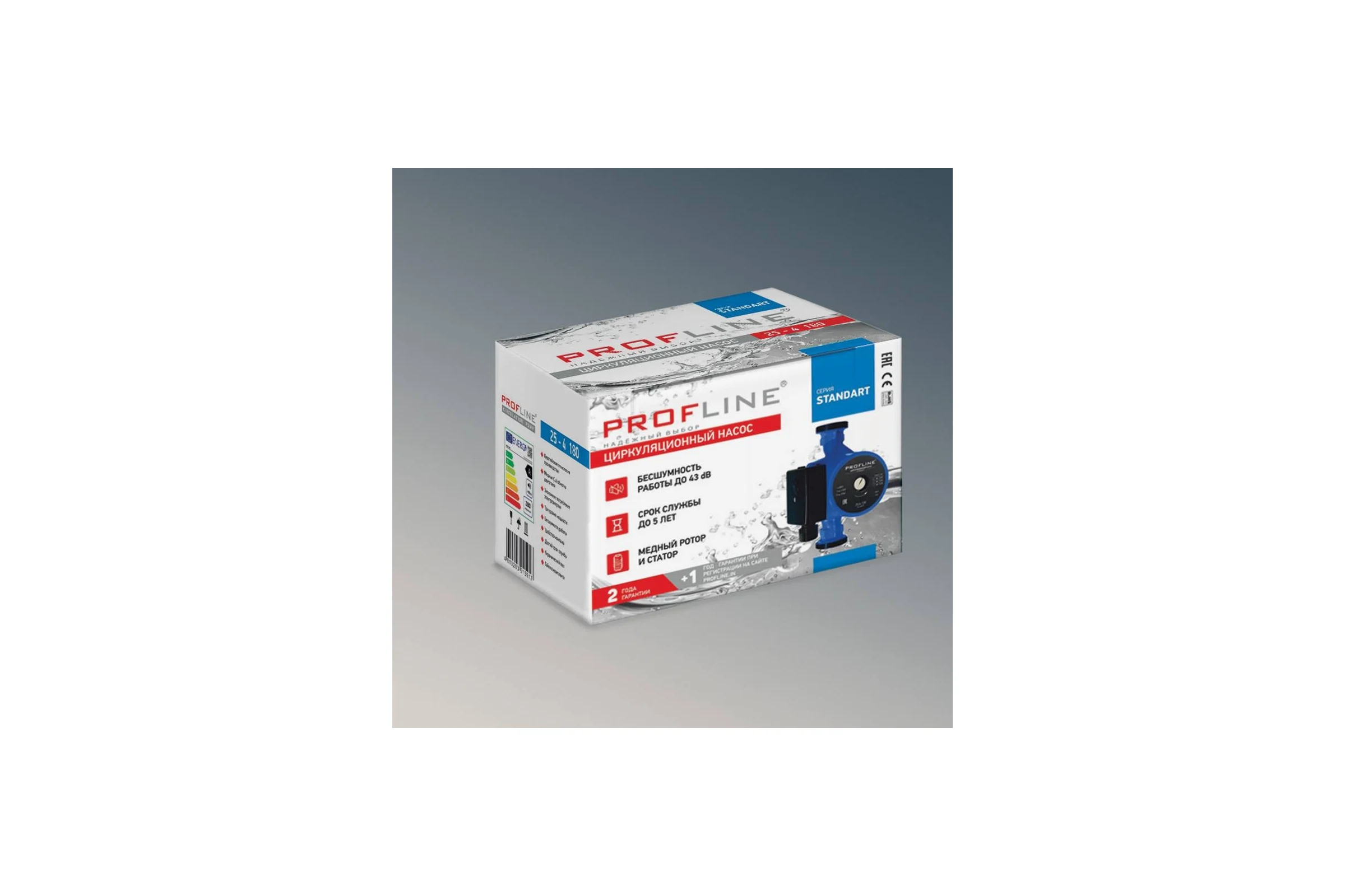 Циркуляционный насос PROFLINE standart 25/4-180 (гайки, б/кабеля) УТ-00047617