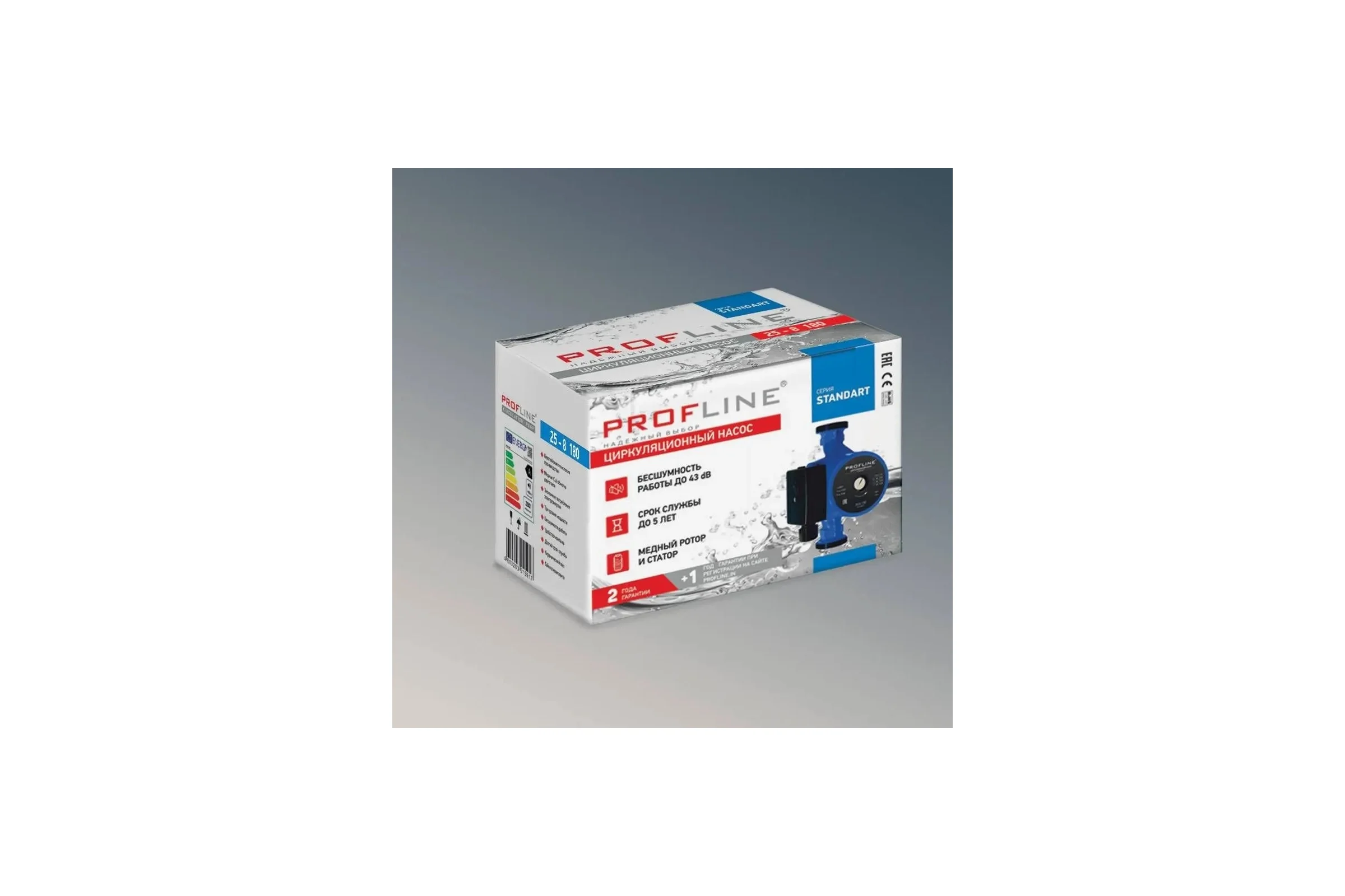 Циркуляционный насос PROFLINE standart 25/8-180 (гайки, б/кабеля) УТ-00047622