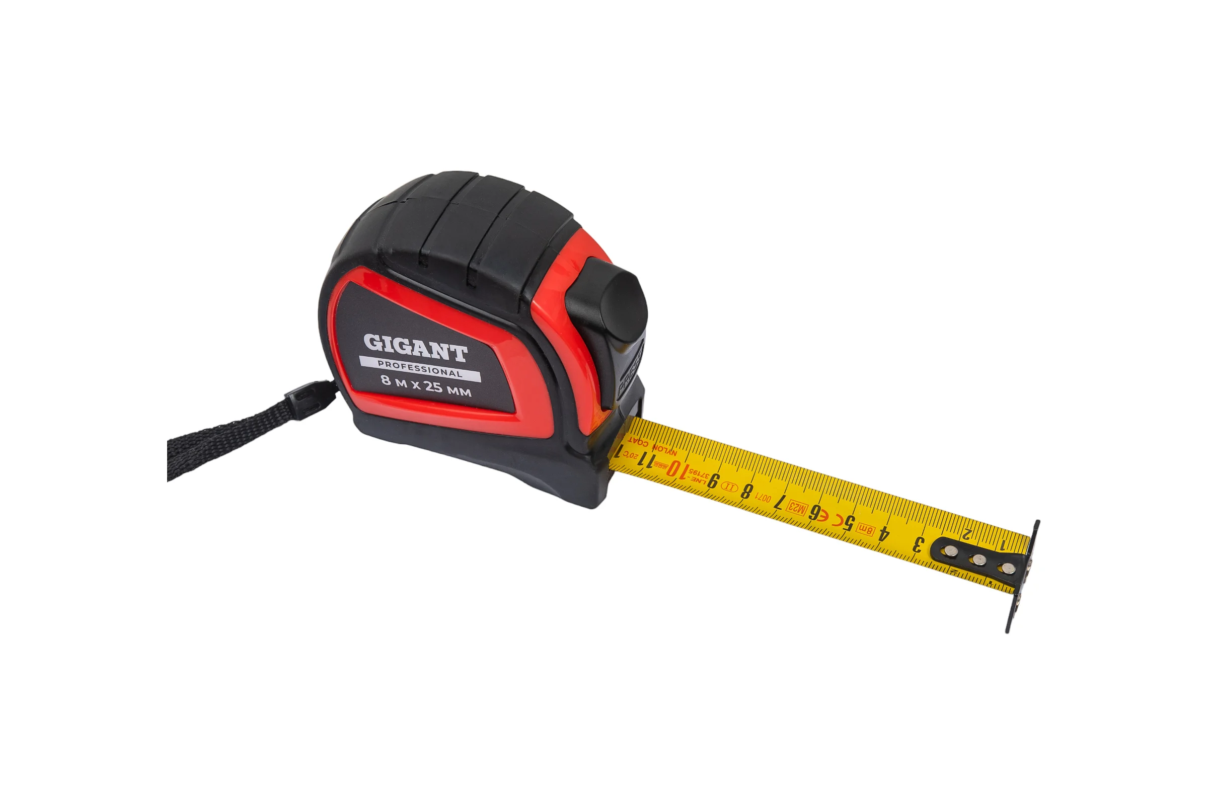 Рулетка Gigant Professional с автостопом 8м 25мм GPGW-04