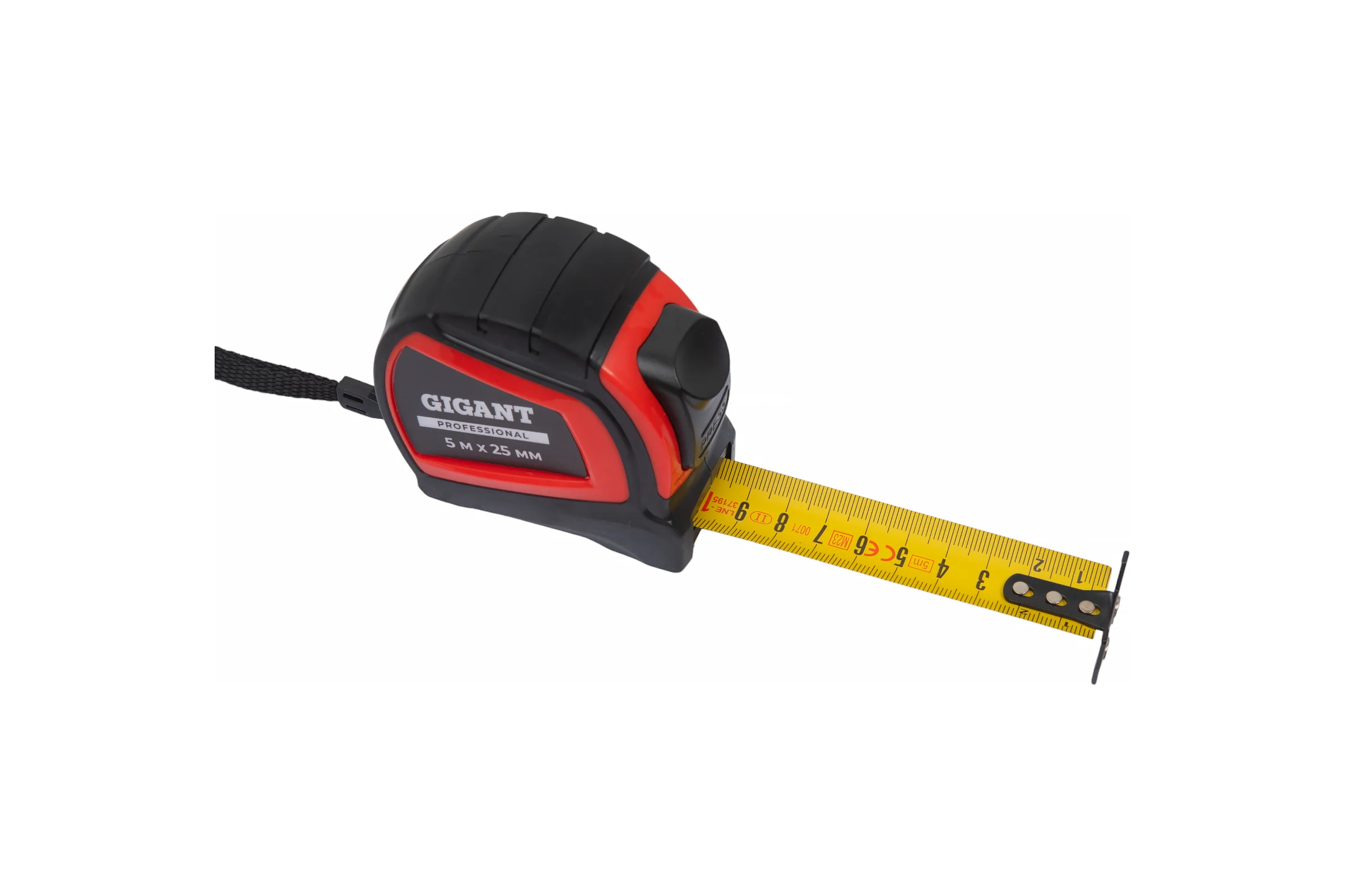 Рулетка Gigant Professional с автостопом 5м 25мм GPGW-03