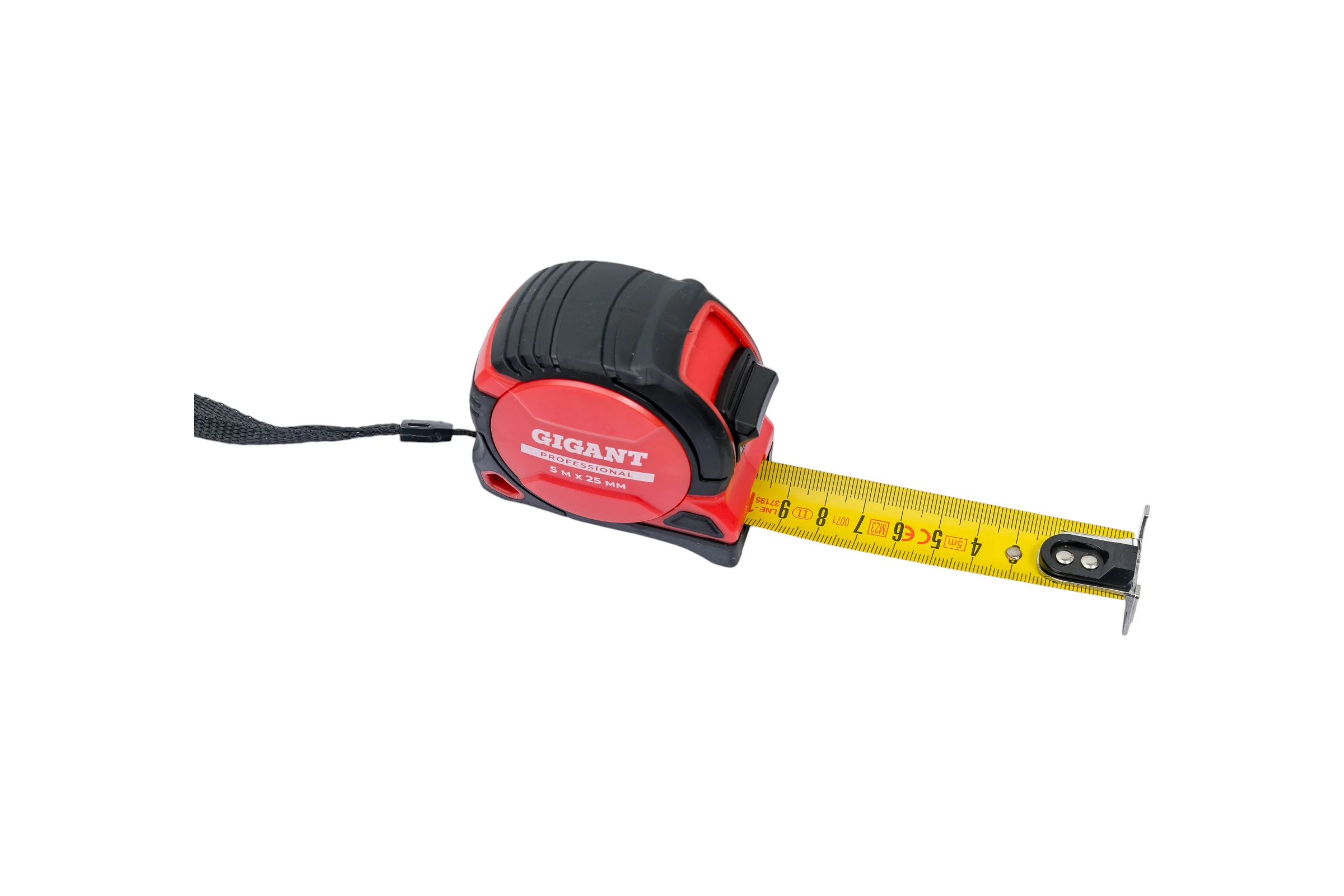 Рулетка Gigant Professional с магнитным зацепом 5м 25мм GPGW-11