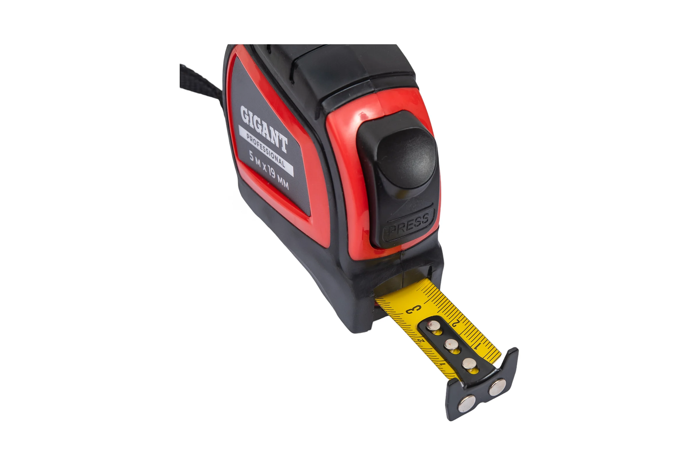 Рулетка Gigant Professional с автостопом 5м 19мм GPGW-02