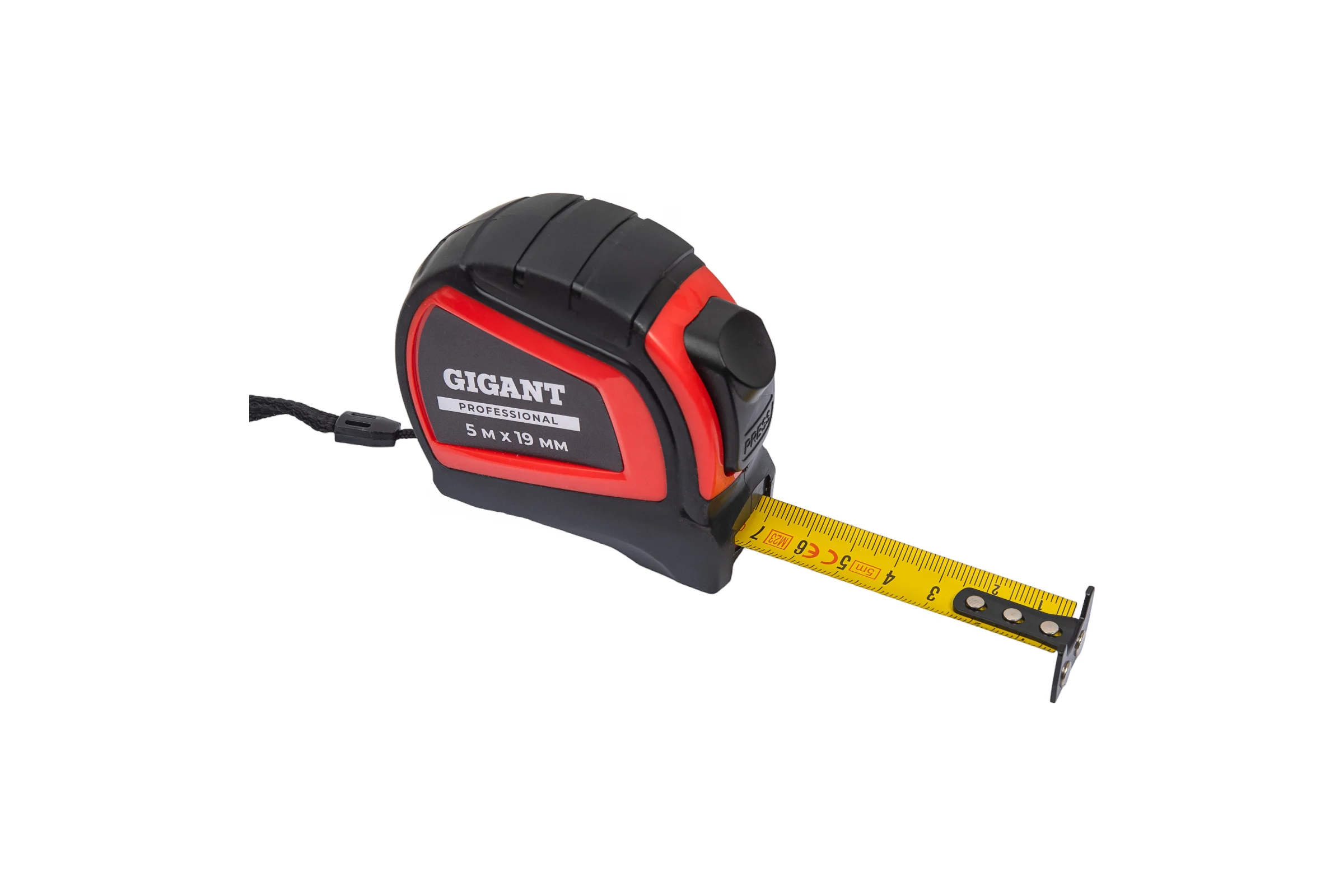 Рулетка Gigant Professional с автостопом 5м 19мм GPGW-02