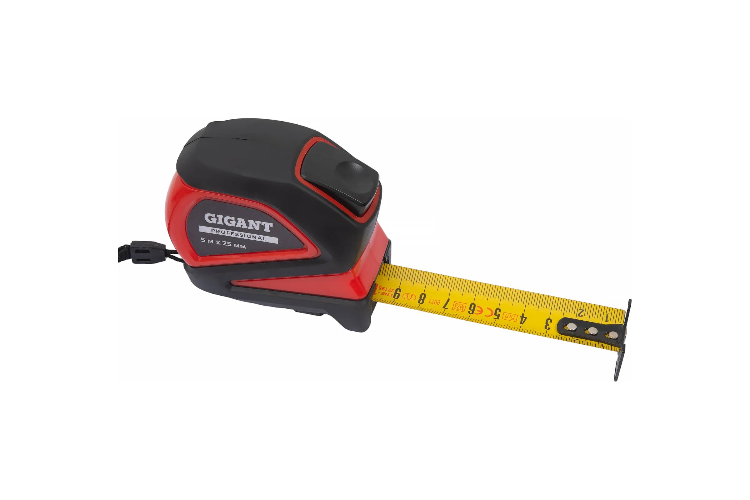 Рулетка Gigant Professional с автостопом 5м 25мм GPGW-08